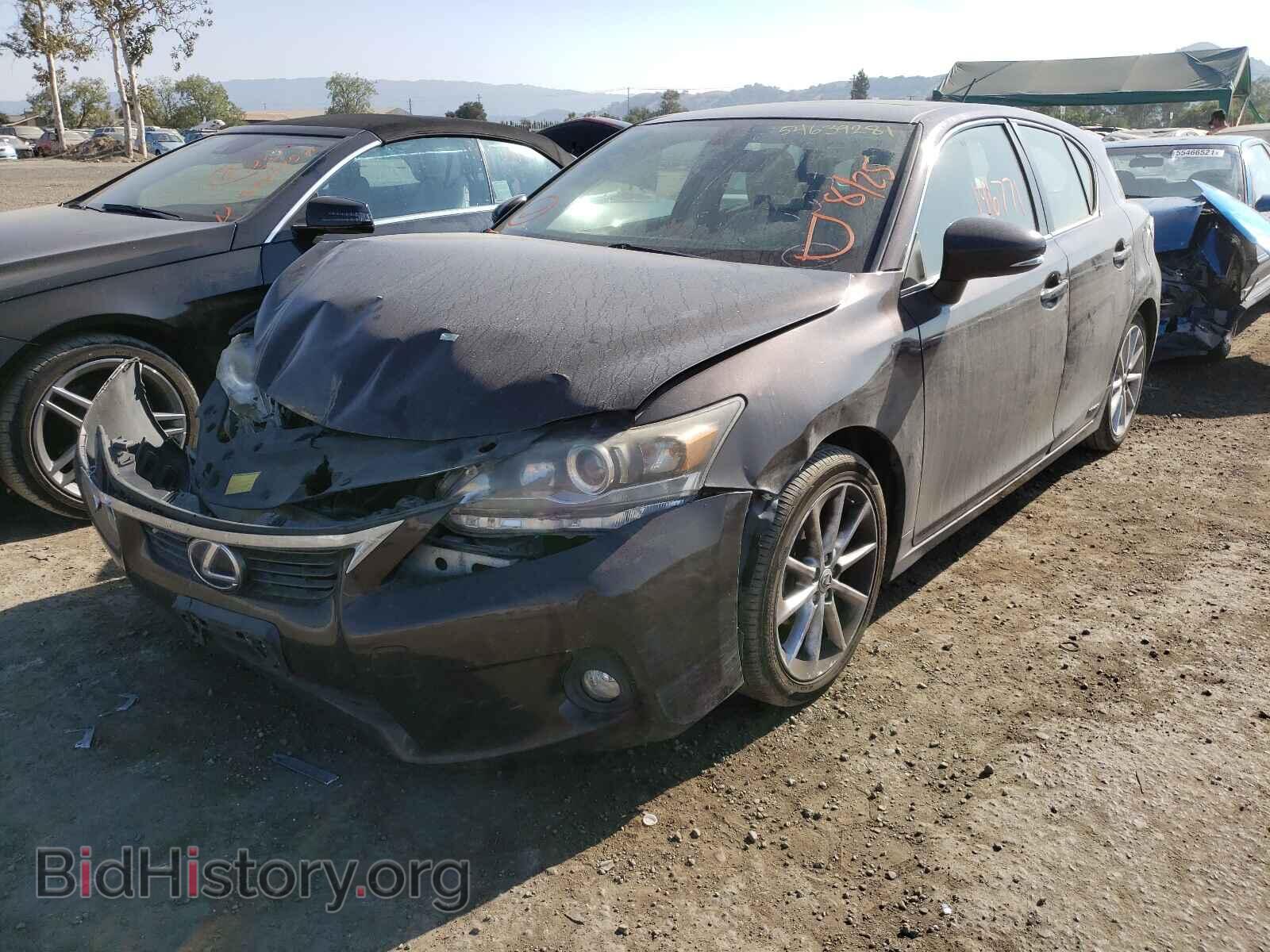 2013 LEXUS CT 200 - VIN: JTHKD5BH9D2129957 - Фото 2