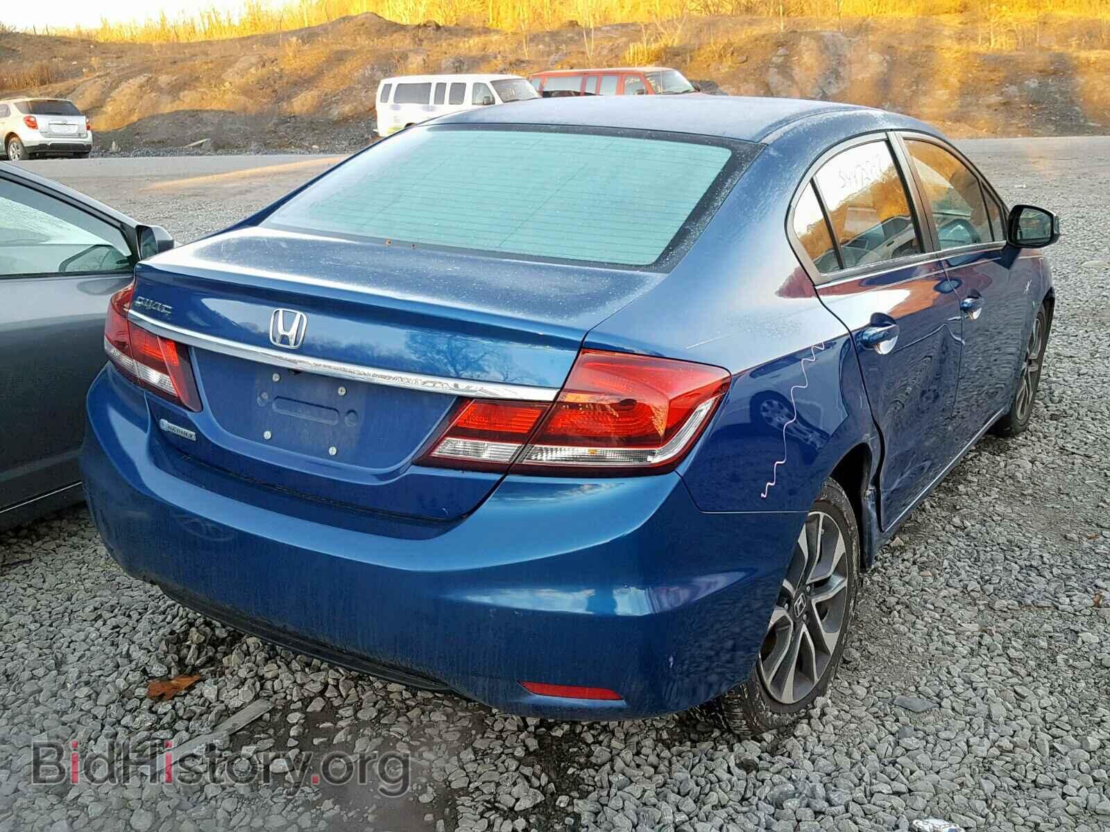 2013 HONDA CIVIC - VIN: 19XFB2F82DE228575 - Фото 4