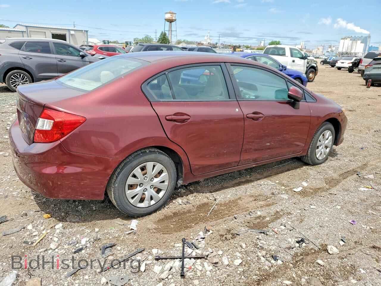 2012 HONDA CIVIC - VIN: 19XFB2F55CE060709 - Фото 3