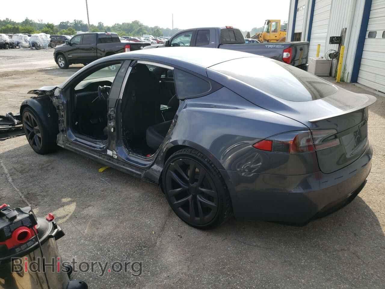 2021 TESLA MODEL S - VIN: 5YJSA1E61MF430748 - Фото 2
