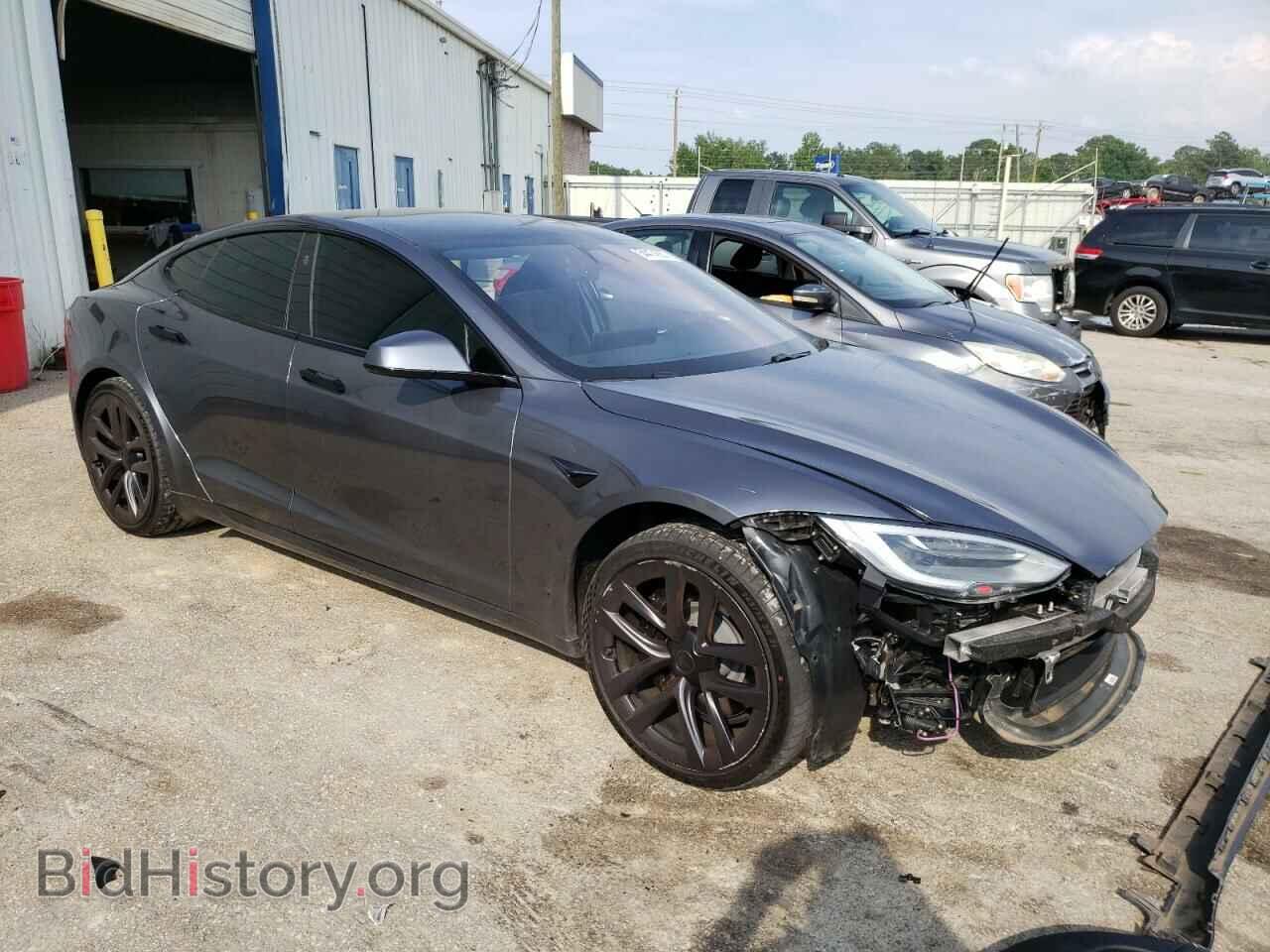 2021 TESLA MODEL S - VIN: 5YJSA1E61MF430748 - Фото 4