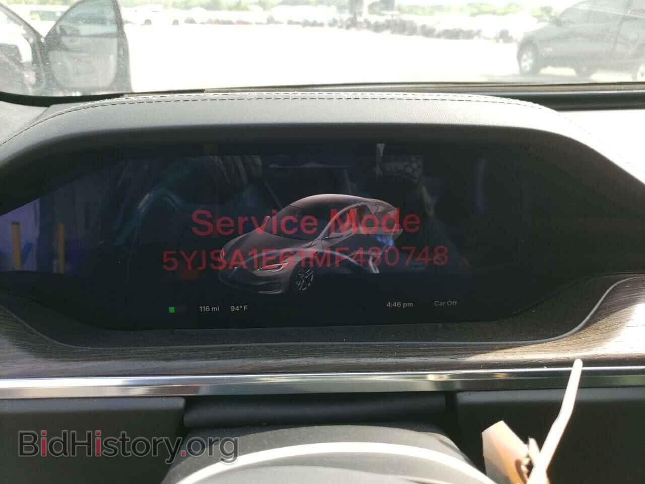 2021 TESLA MODEL S - VIN: 5YJSA1E61MF430748 - Фото 9