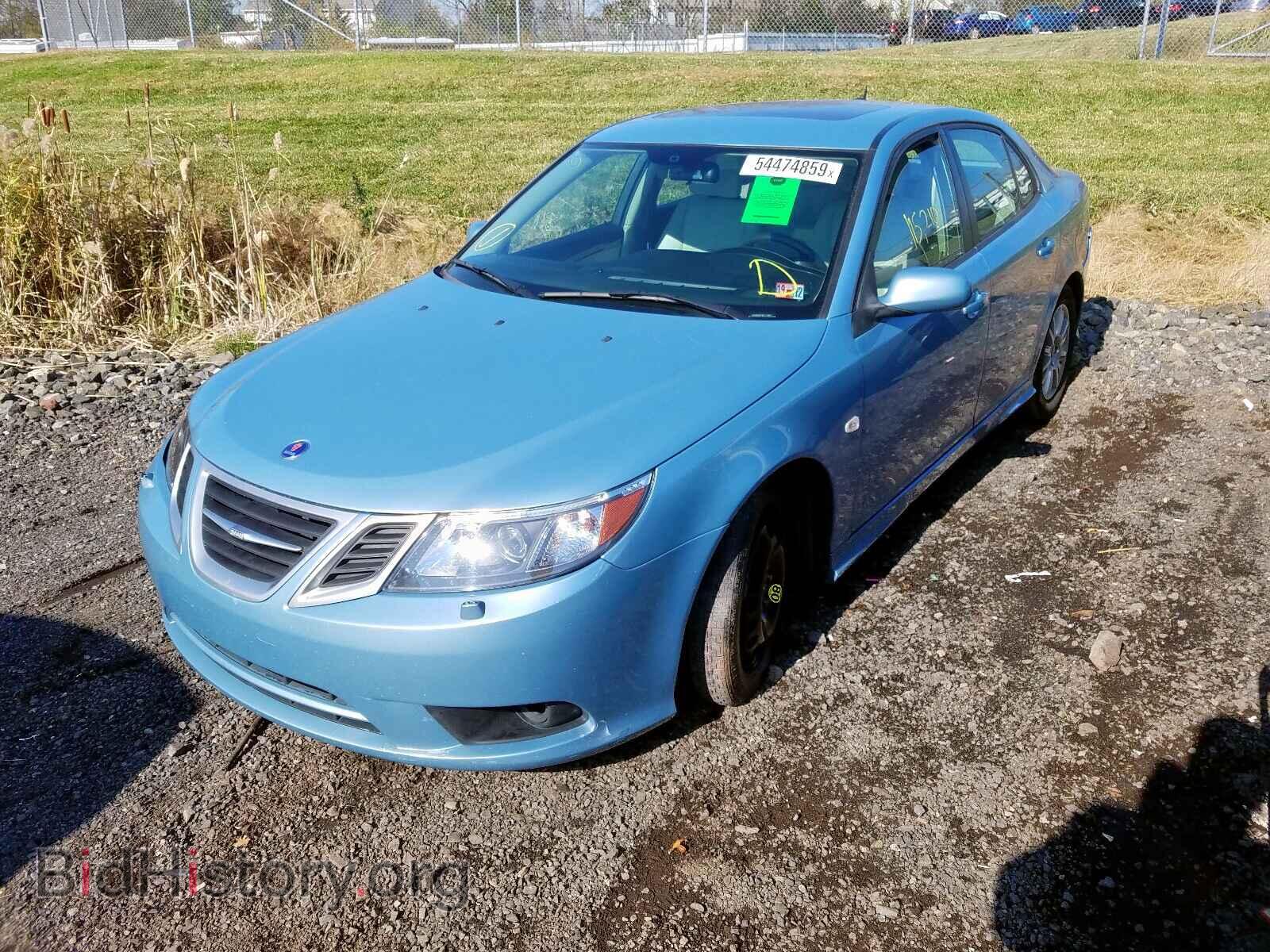 2008 SAAB 9 3 - VIN: YS3FB49Y381113671 - Фото 2