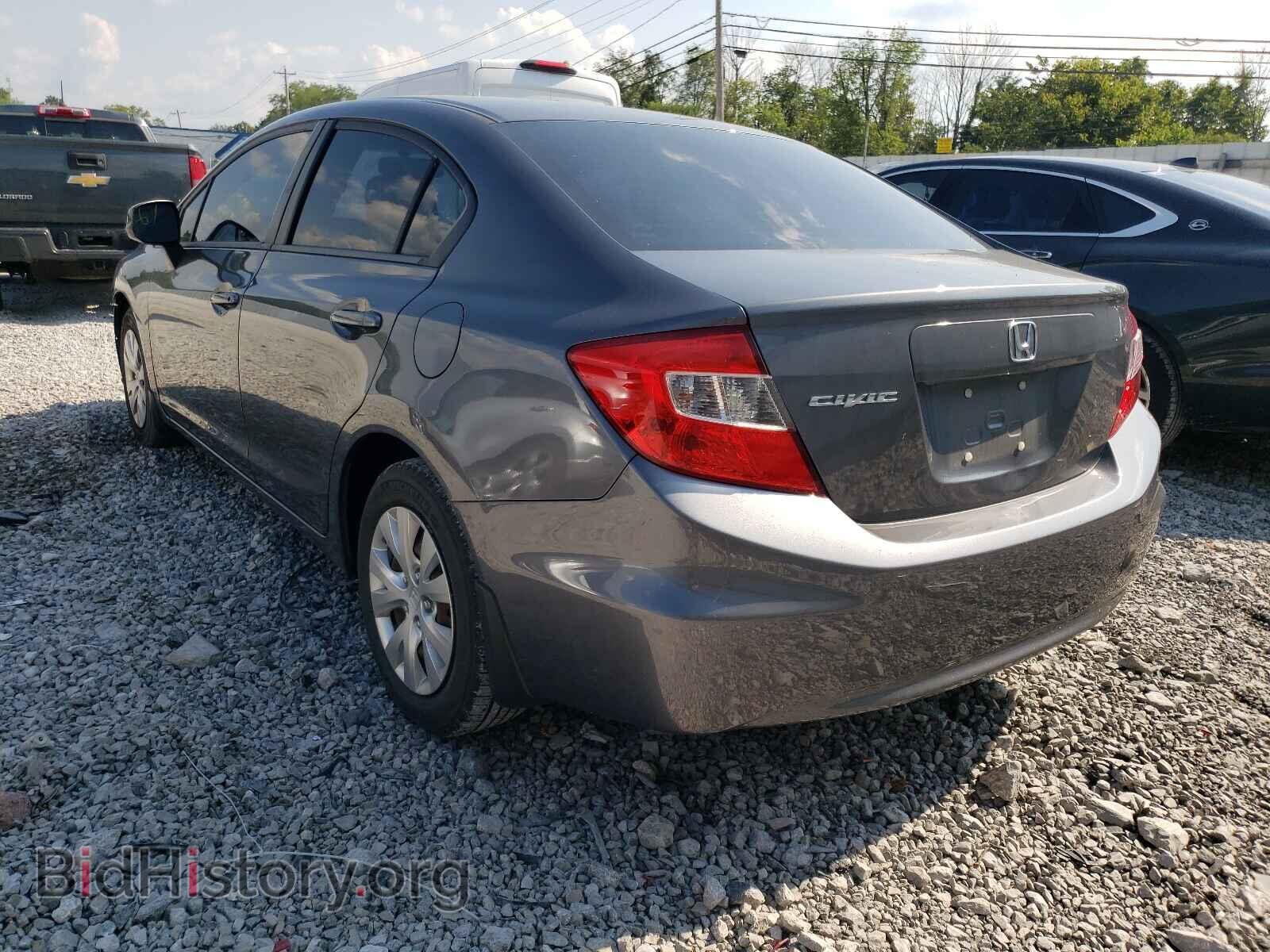 2012 HONDA CIVIC - VIN: 19XFB2E55CE068505 - Фото 3