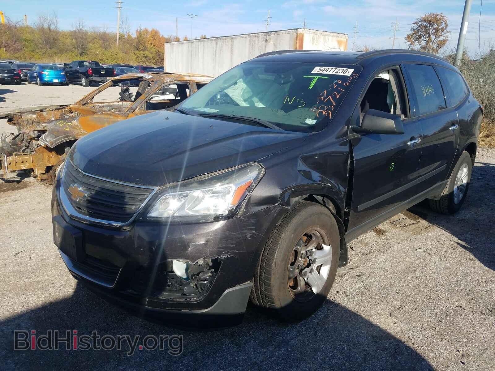 2014 CHEVROLET TRAVERSE - VIN: 1GNKRFED2EJ222660 - Фото 2