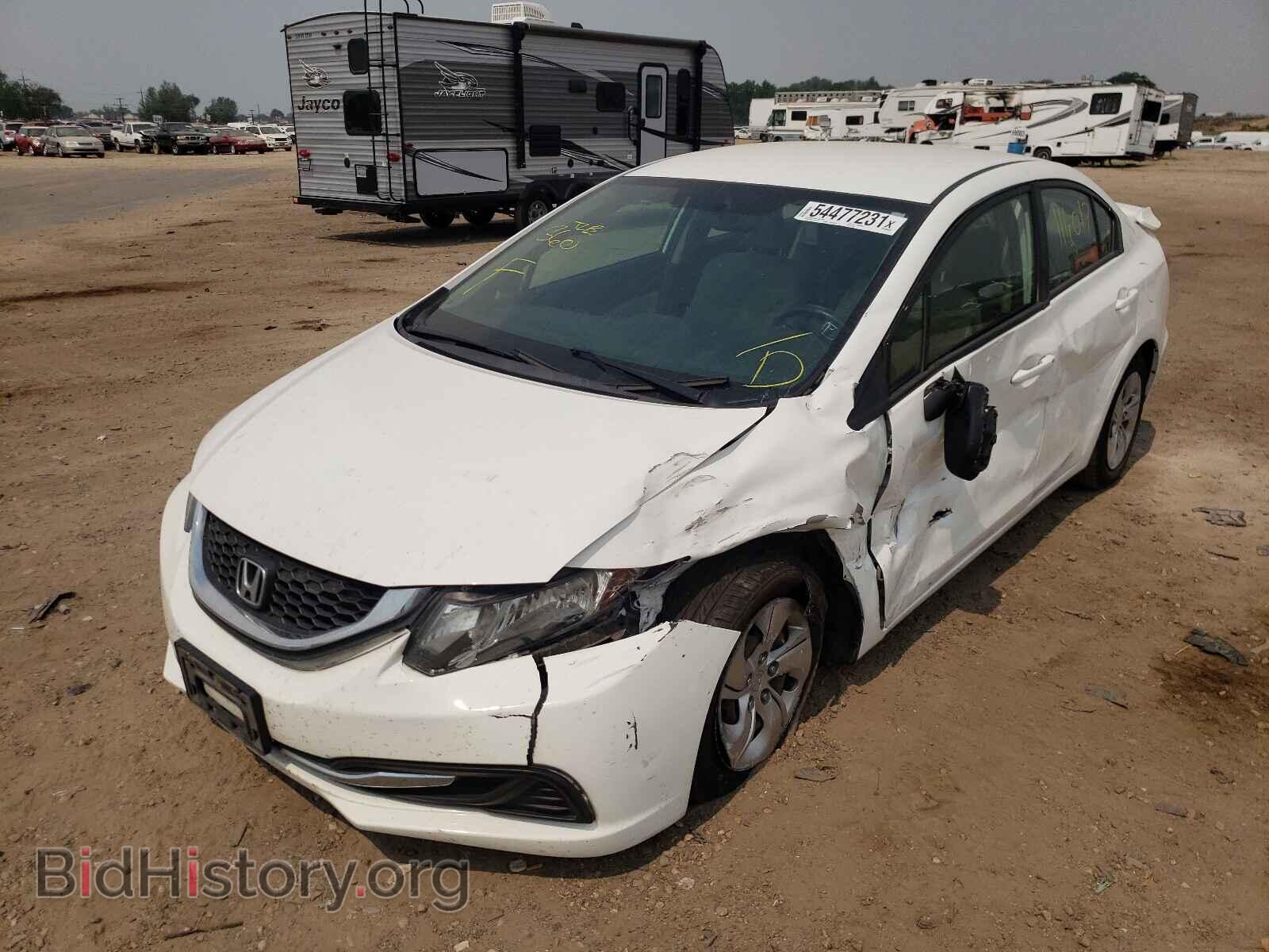 2015 HONDA CIVIC - VIN: 19XFB2F51FE011348 - Фото 2