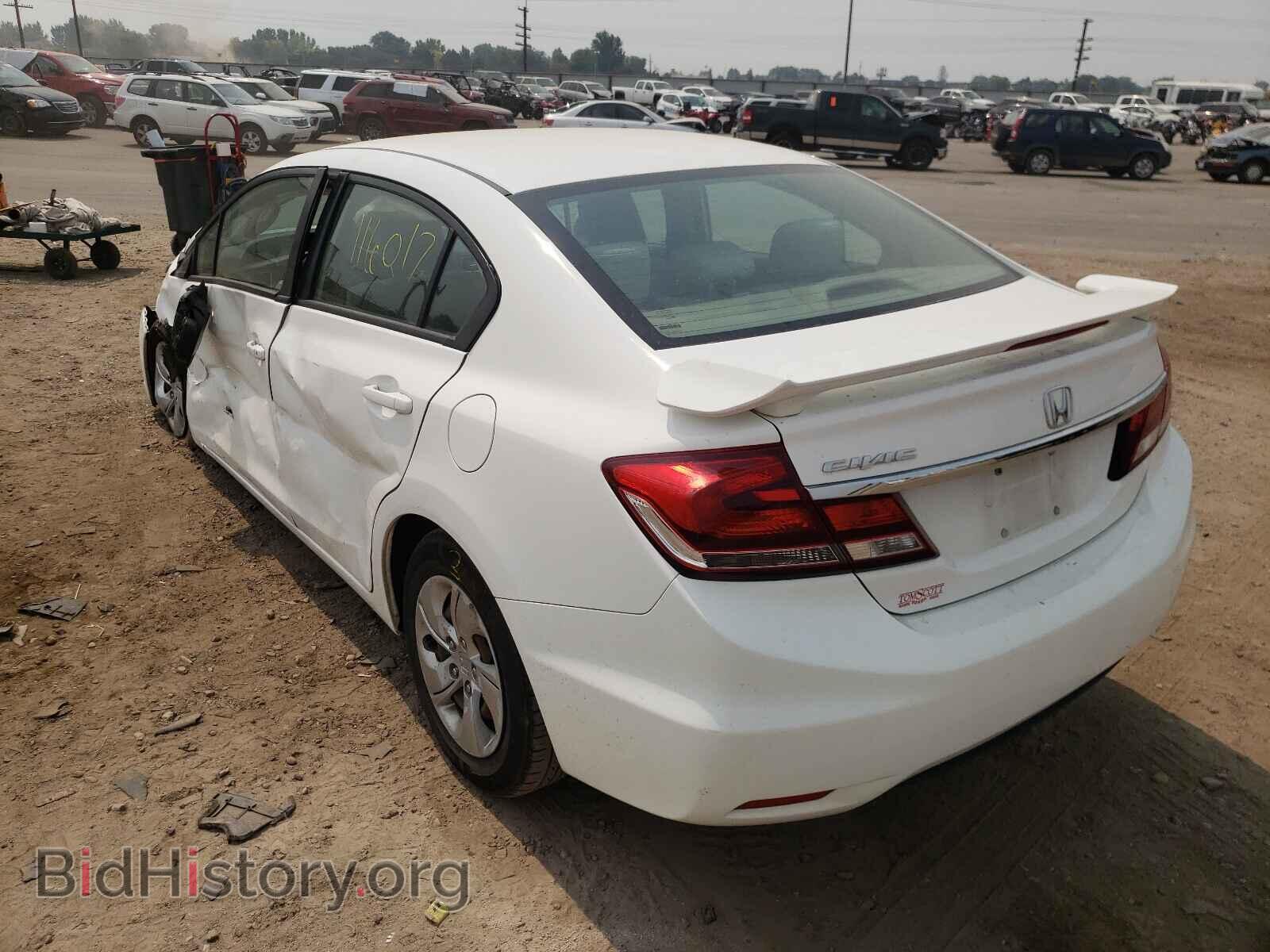 2015 HONDA CIVIC - VIN: 19XFB2F51FE011348 - Фото 3