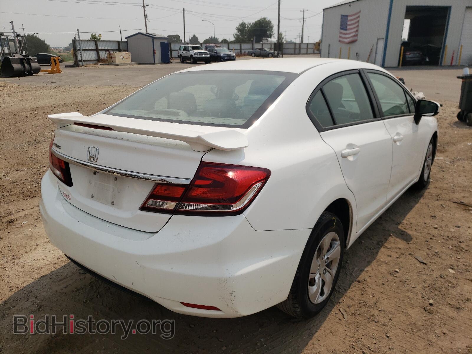 2015 HONDA CIVIC - VIN: 19XFB2F51FE011348 - Фото 4