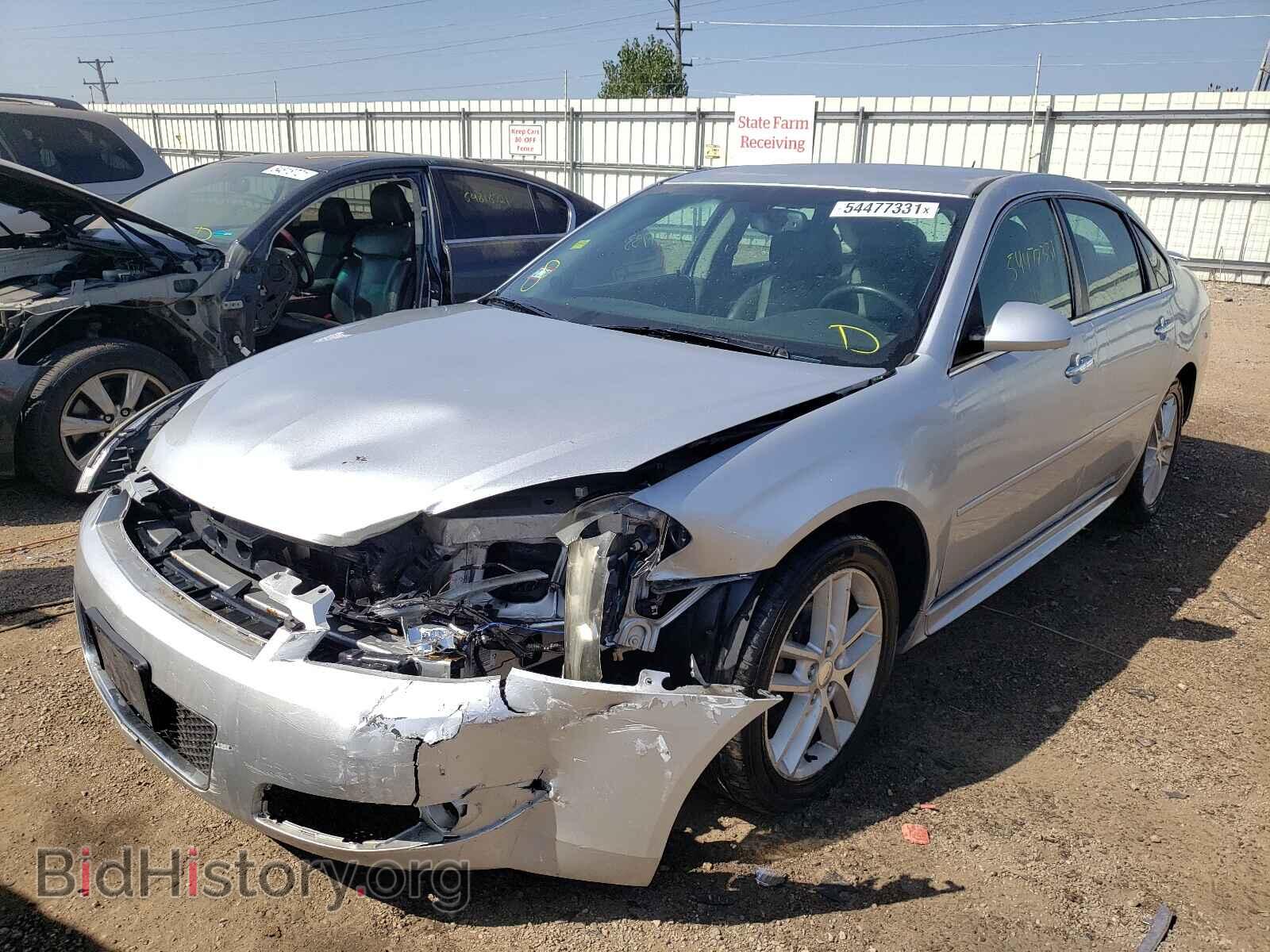 2013 CHEVROLET IMPALA - VIN: 2G1WC5E31D1261352 - Фото 2