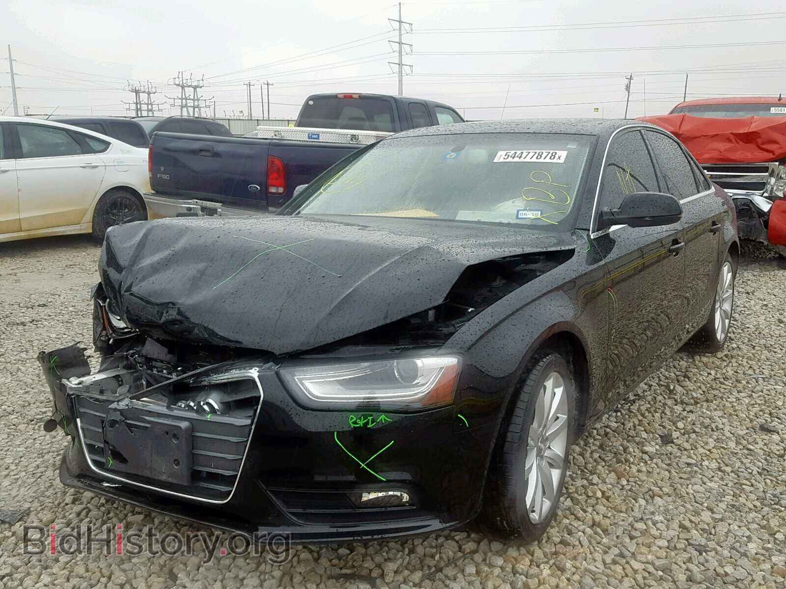 2013 AUDI A4 - VIN: WAUEFAFL7DN044207 - Photo 2