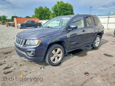 2014 Jeep COMPASS Latitude, black — VIN 1C4NJDEB2ED623589, Copart