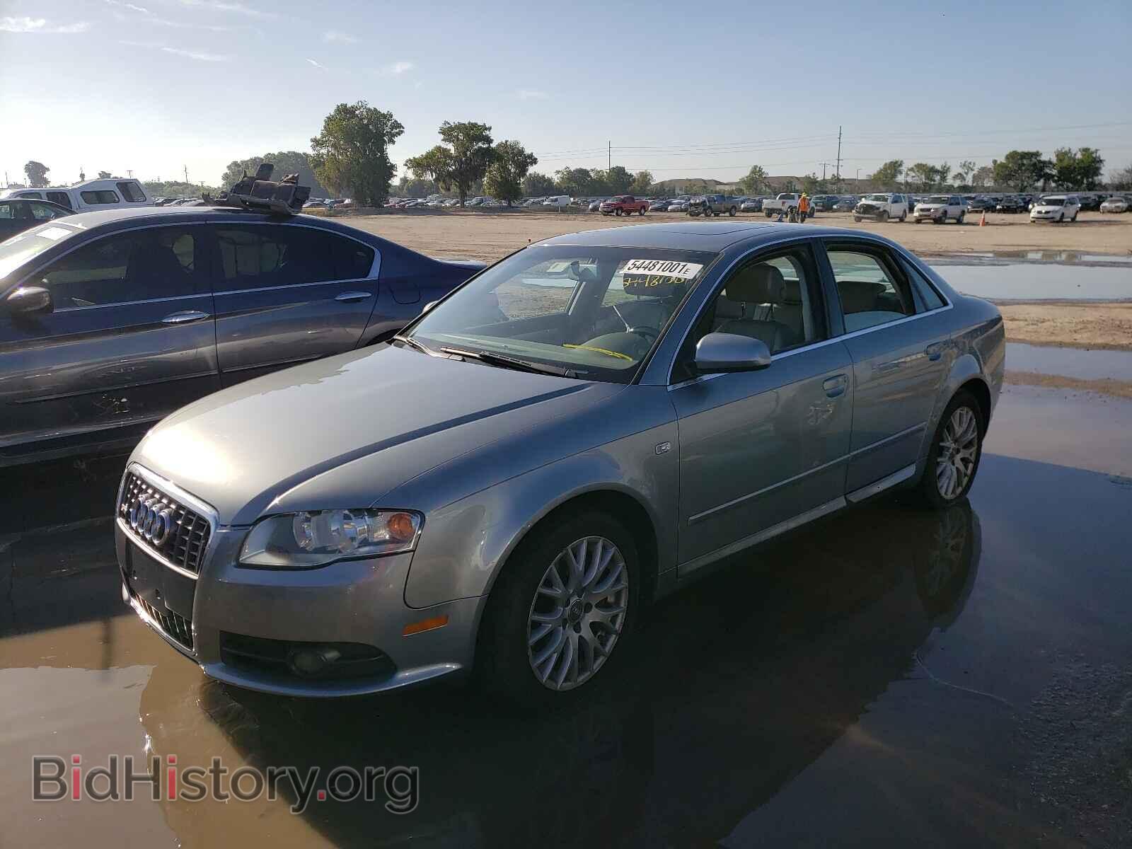 2008 AUDI A4 - VIN: WAUDF78EX8A136180 - Фото 2