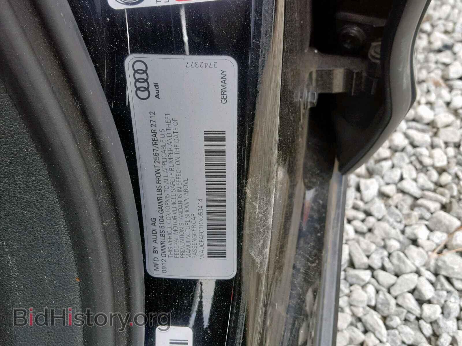 2013 AUDI A6 - VIN: WAUGFAFC1DN053414 - Photo 10