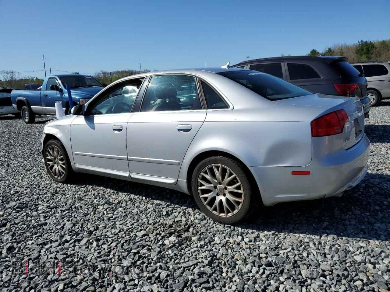 2008 AUDI A4 - VIN: WAUDF78E18A160884 - Фото 2
