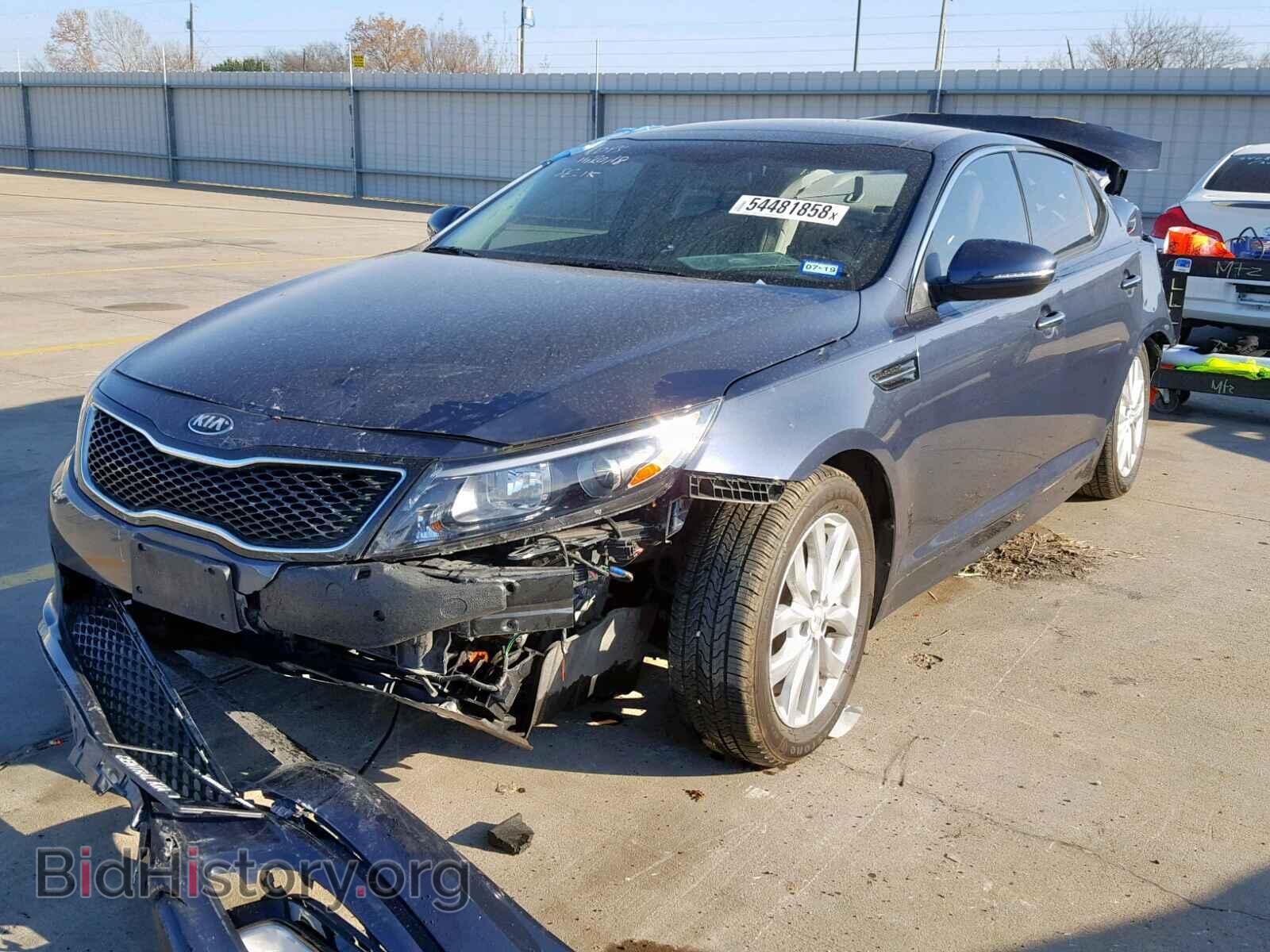 2015 KIA OPTIMA - VIN: 5XXGN4A78FG407395 - Фото 2