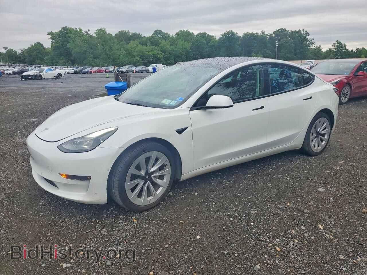 Photo 5YJ3E1EB4NF288550 - TESLA MODEL 3 2022