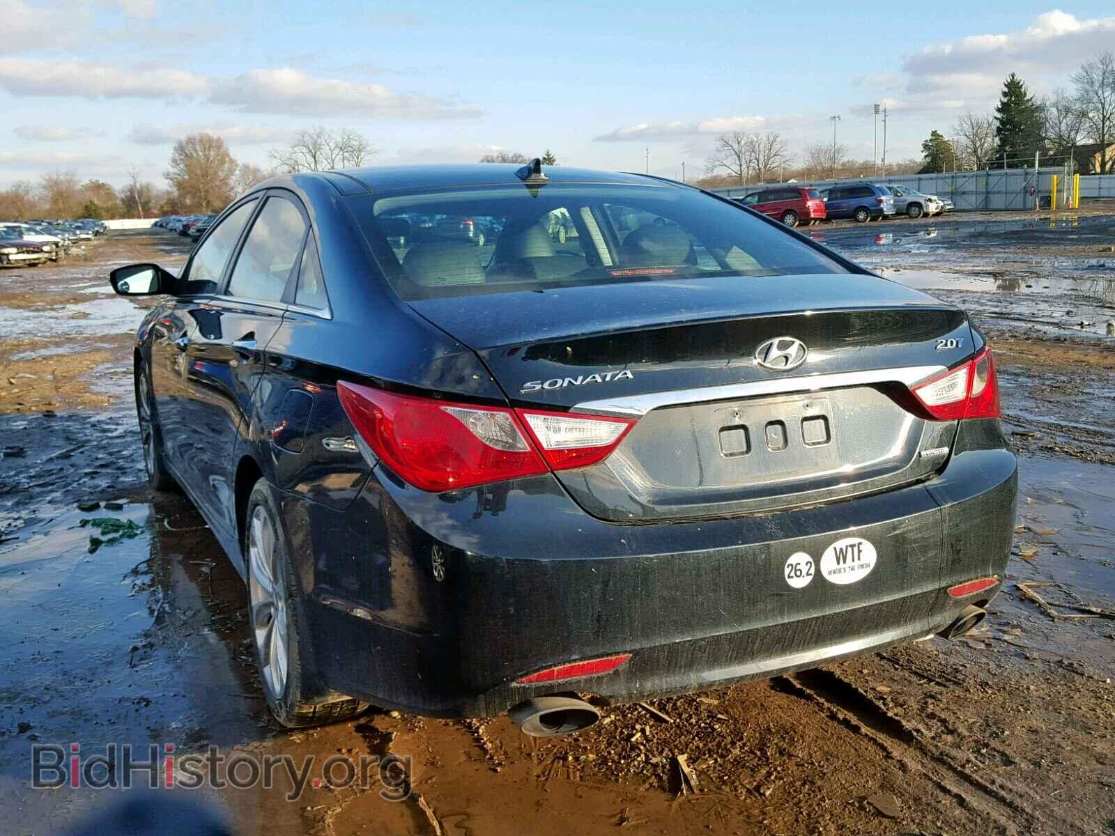2012 HYUNDAI SONATA - VIN: 5NPEC4AB5CH362143 - Фото 3