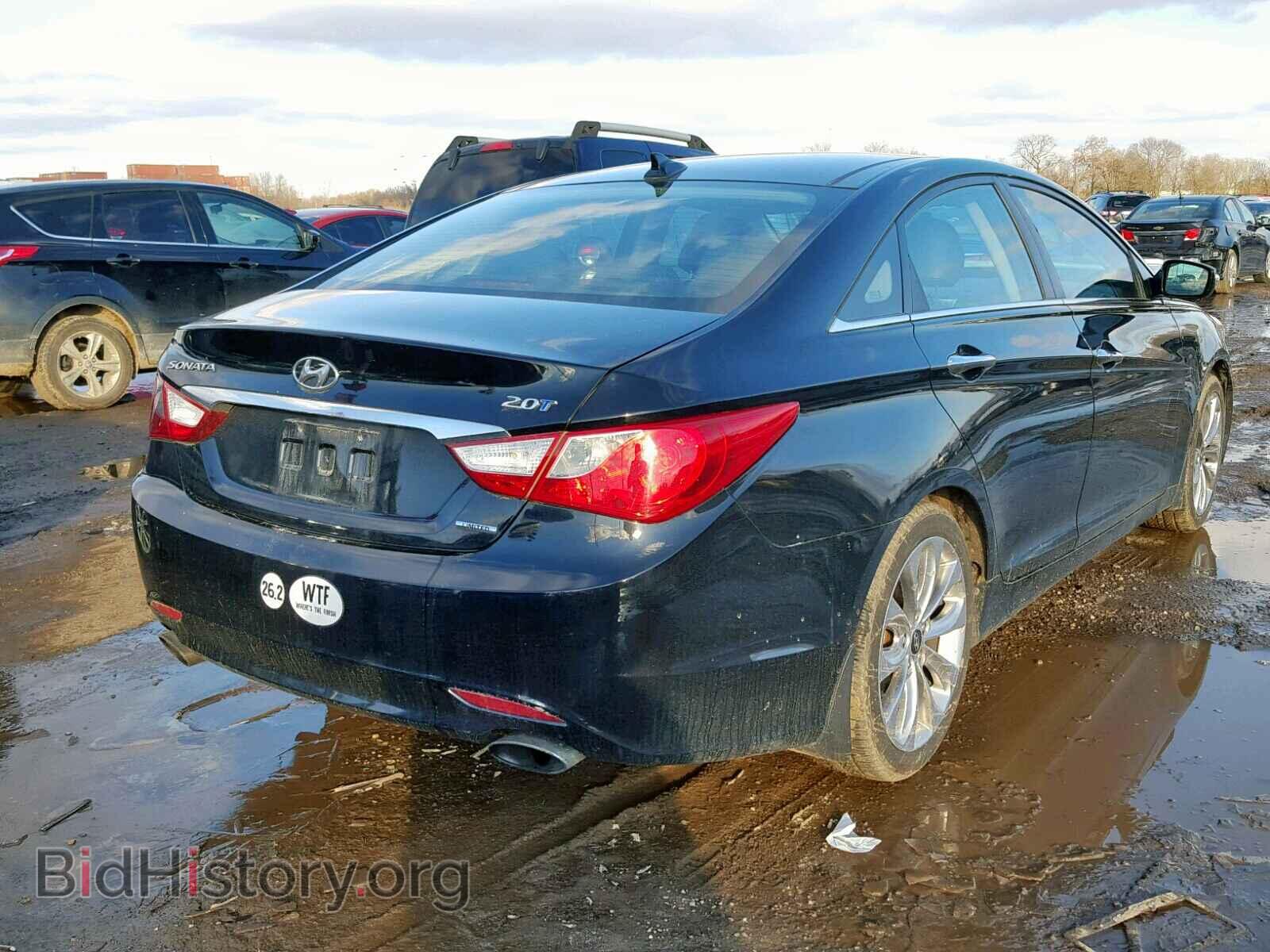 2012 HYUNDAI SONATA - VIN: 5NPEC4AB5CH362143 - Фото 4