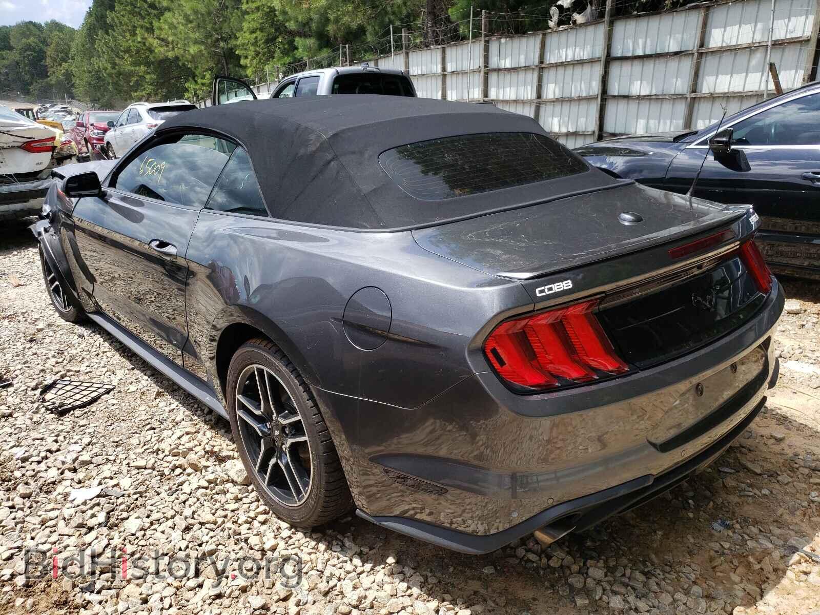 2018 FORD MUSTANG - VIN: 1FATP8UH0J5139207 - Фото 3