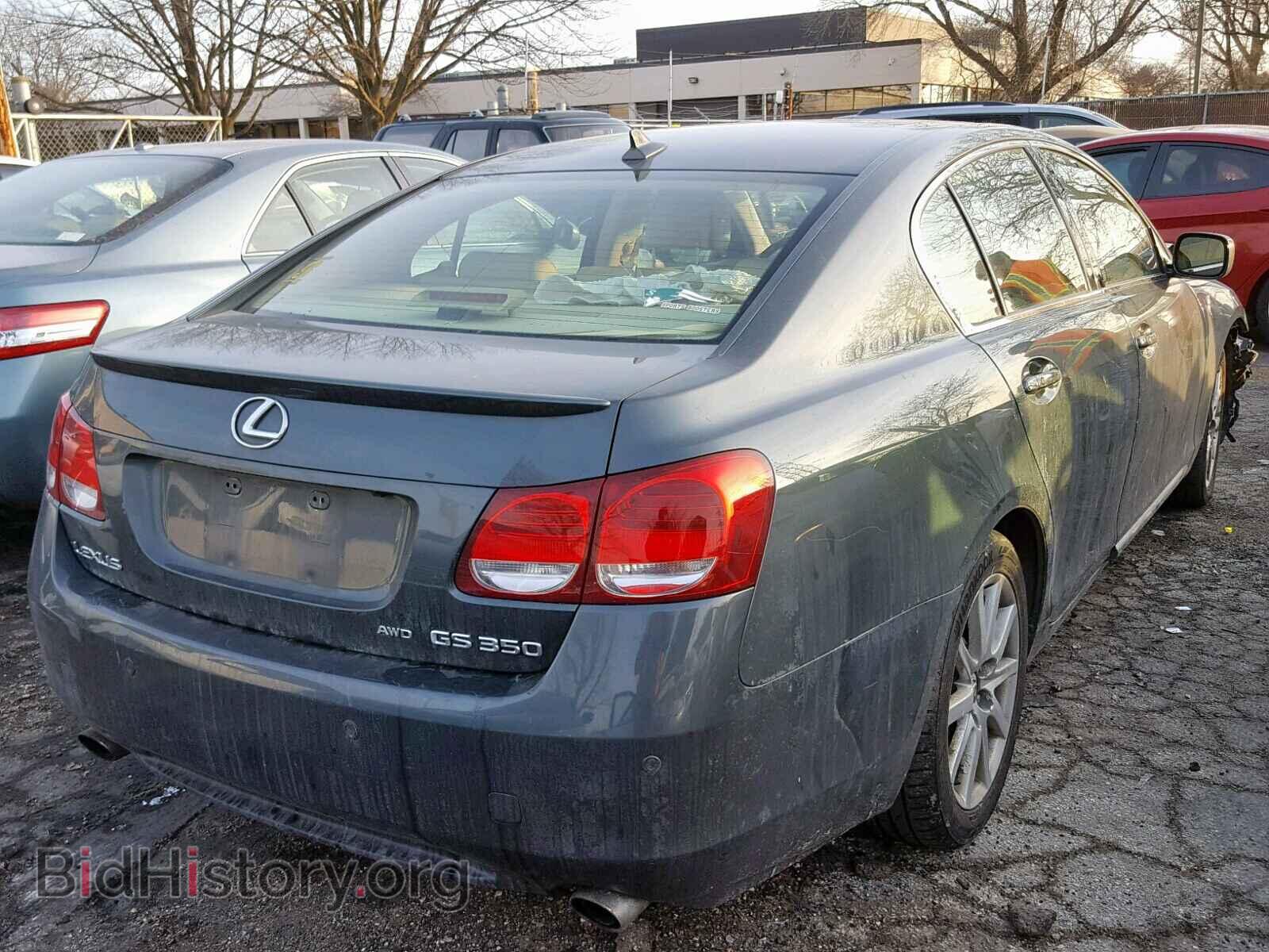 2007 LEXUS GS350 - VIN: JTHCE96S170012792 - Фото 4