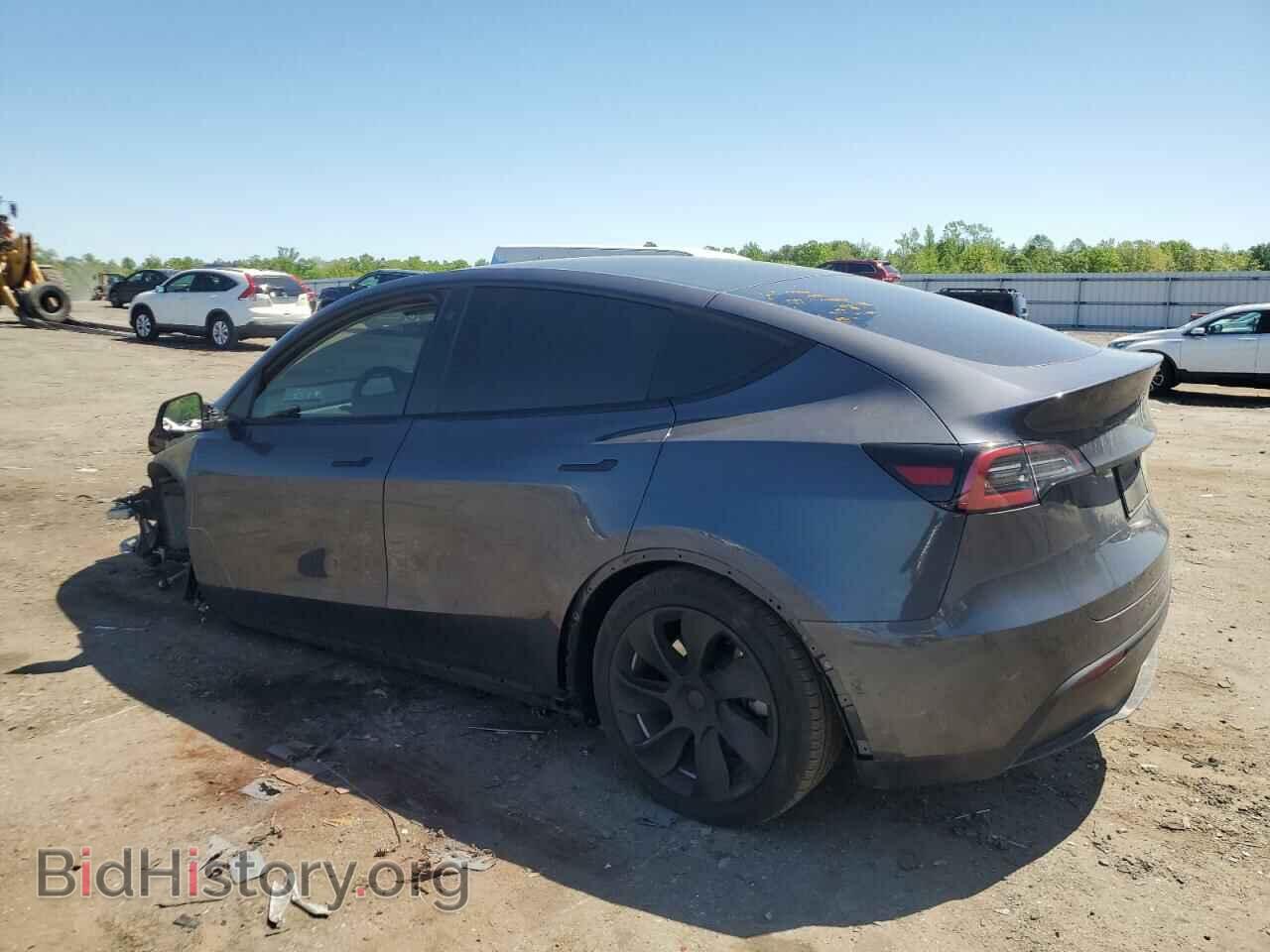 2021 TESLA MODEL Y - VIN: 5YJYGAEEXMF184640 - Фото 2