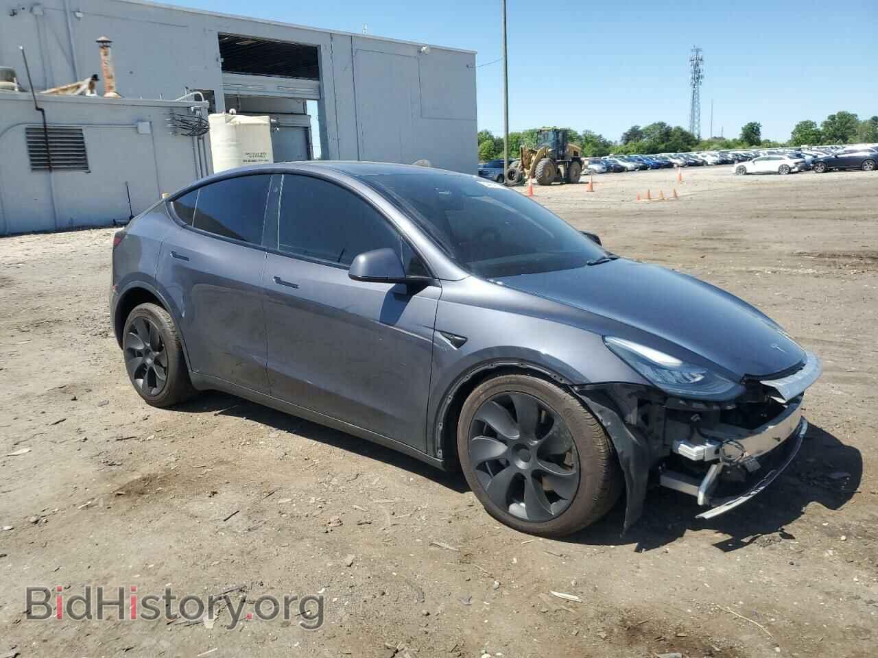 2021 TESLA MODEL Y - VIN: 5YJYGAEEXMF184640 - Фото 4