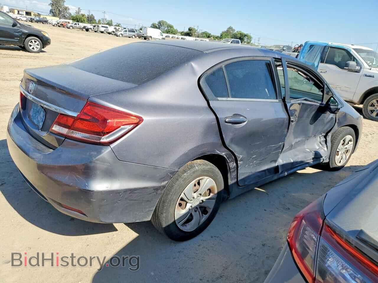 2014 HONDA CIVIC - VIN: 19XFB2F56EE200625 - Фото 3