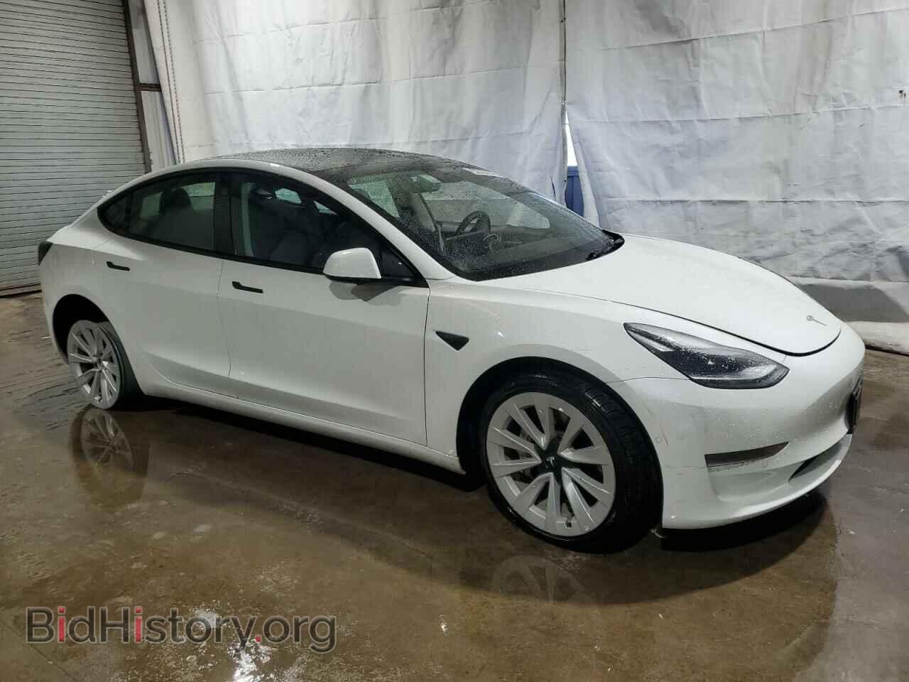 2022 TESLA MODEL 3 - VIN: 5YJ3E1EA3NF371376 - Фото 4