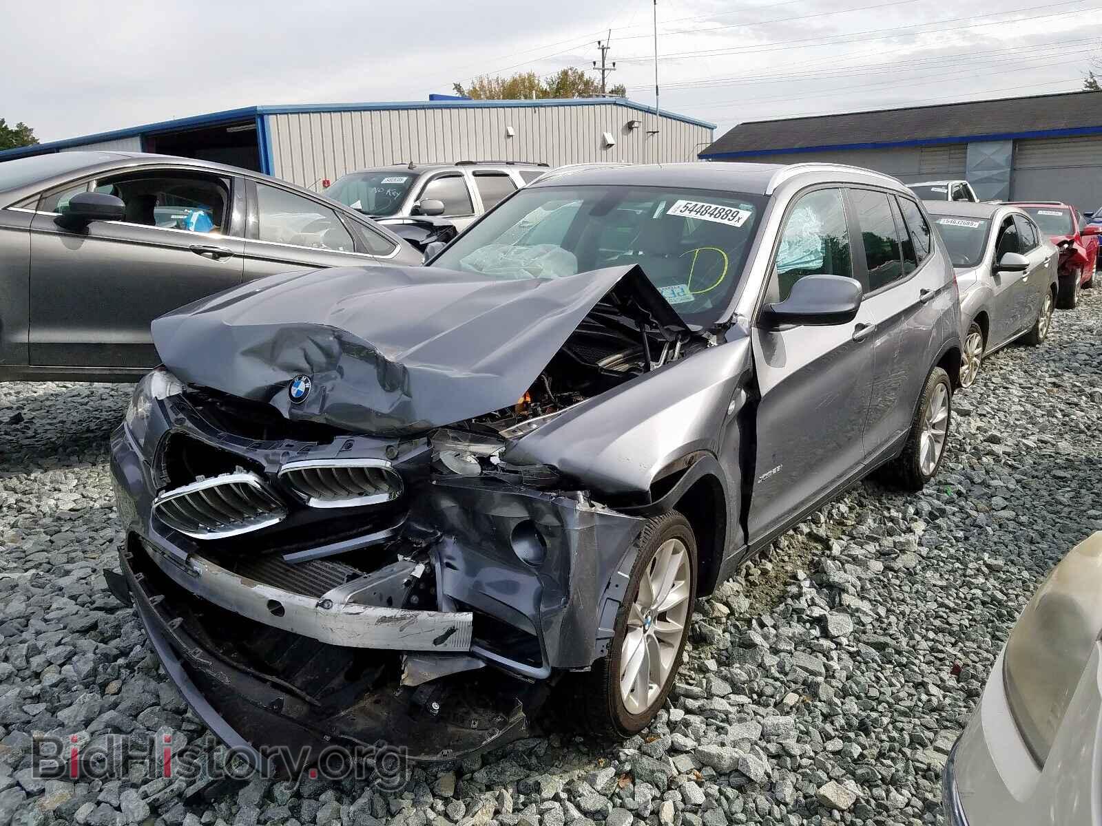 2014 BMW X3 - VIN: 5UXWX9C58E0D35954 - Фото 2