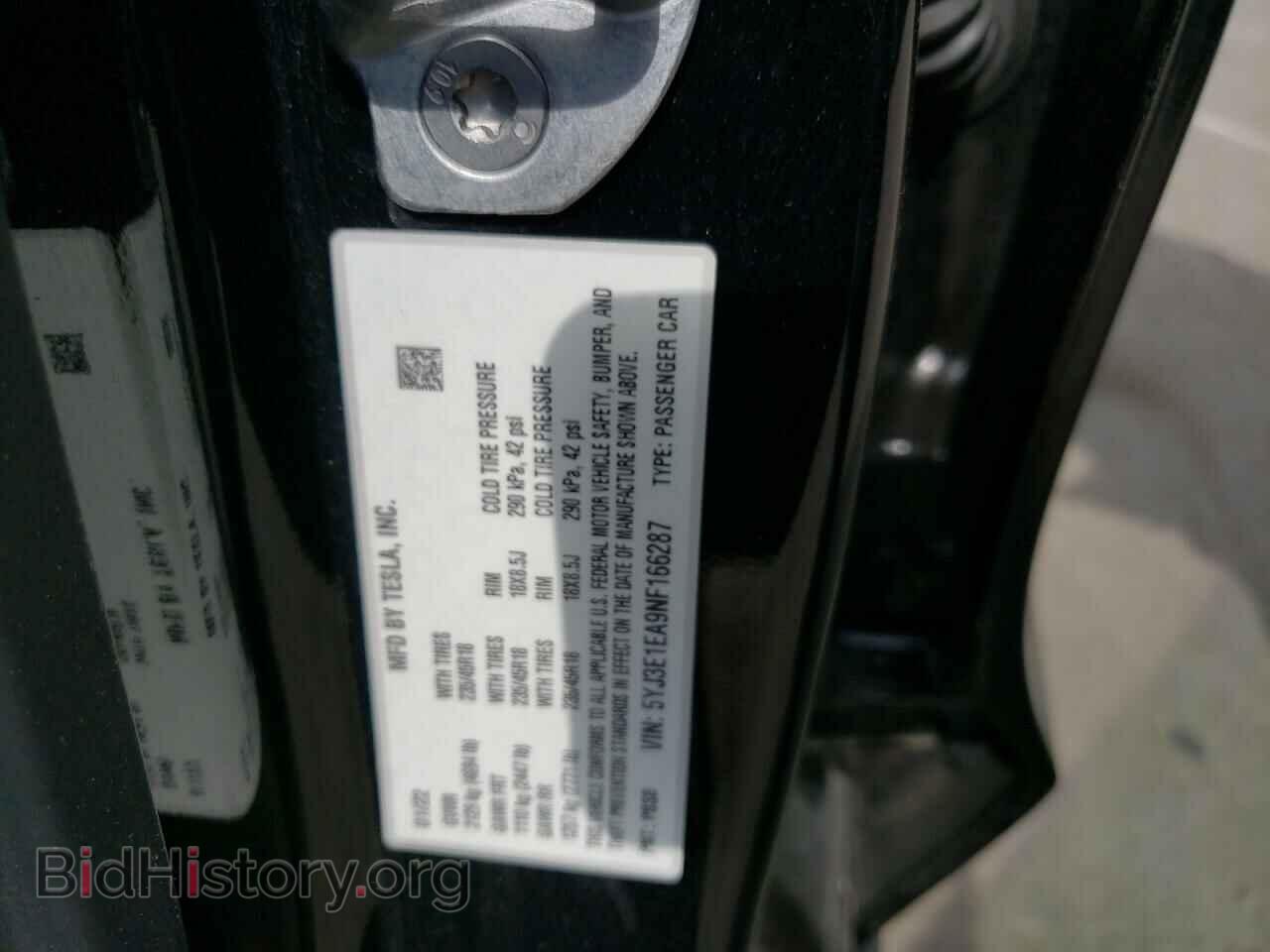2022 TESLA MODEL 3 - VIN: 5YJ3E1EA9NF166287 - Photo 12