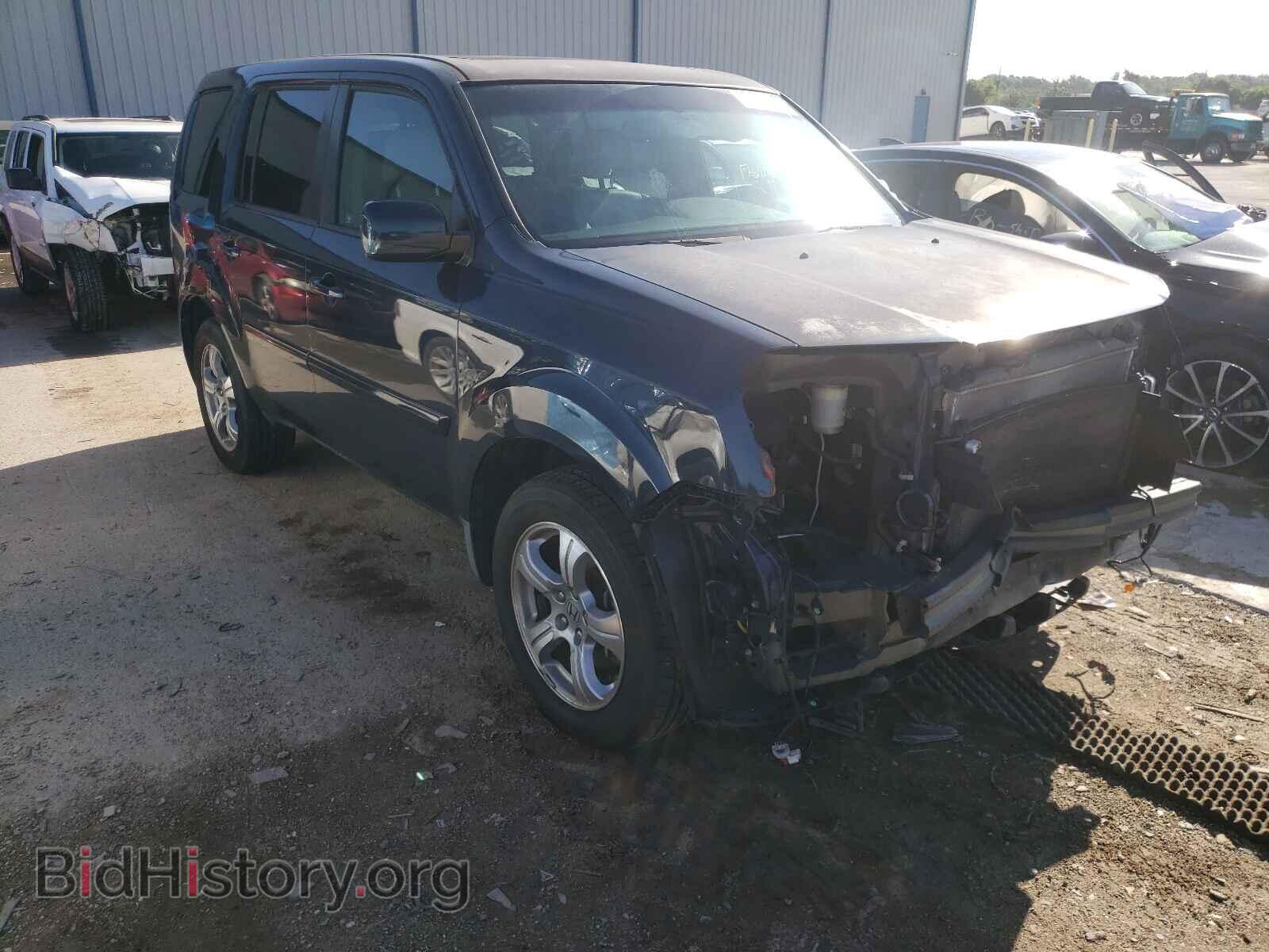 Photo 5FNYF3H57CB023509 - HONDA PILOT 2012