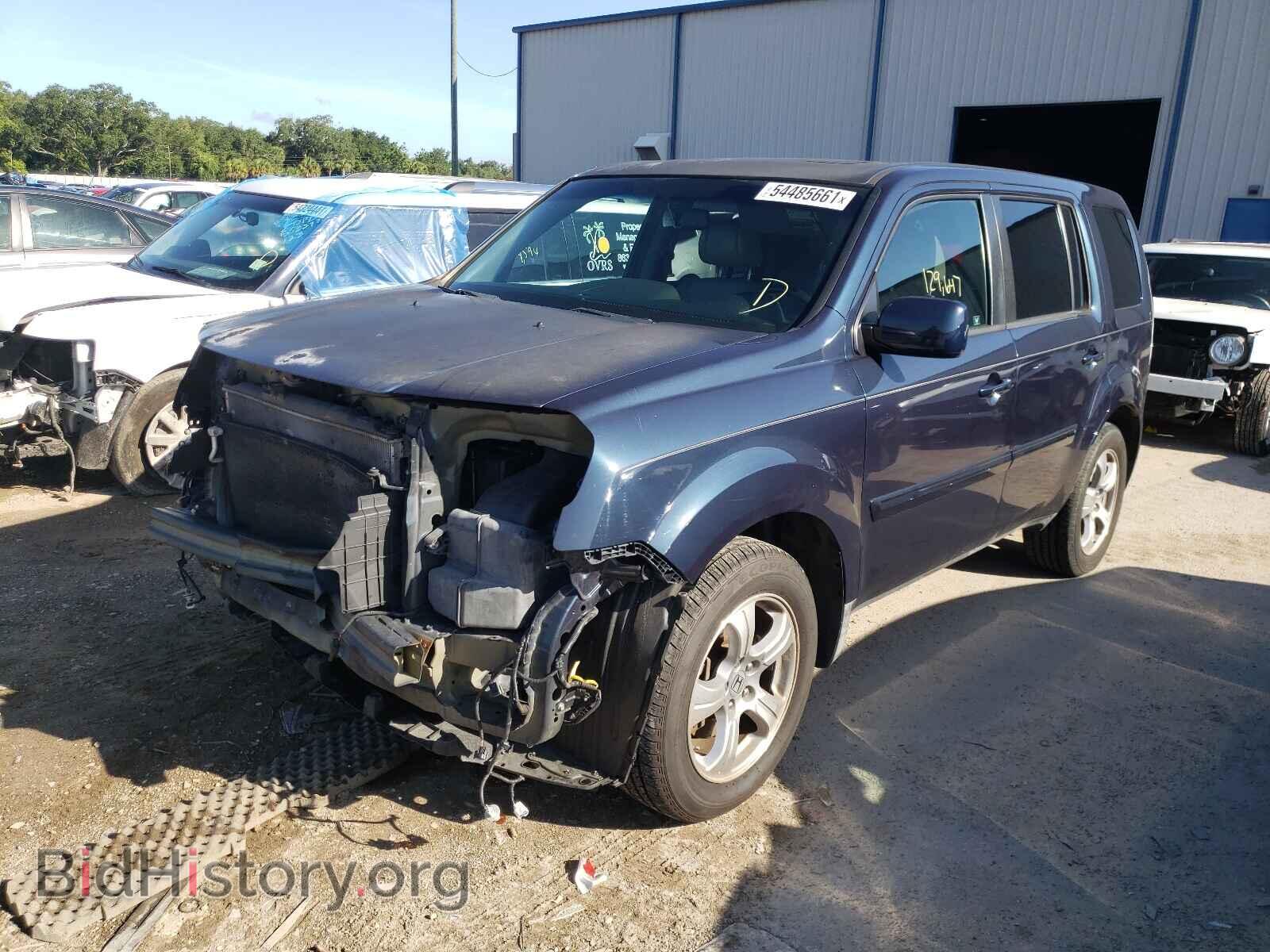 2012 HONDA PILOT - VIN: 5FNYF3H57CB023509 - Фото 2