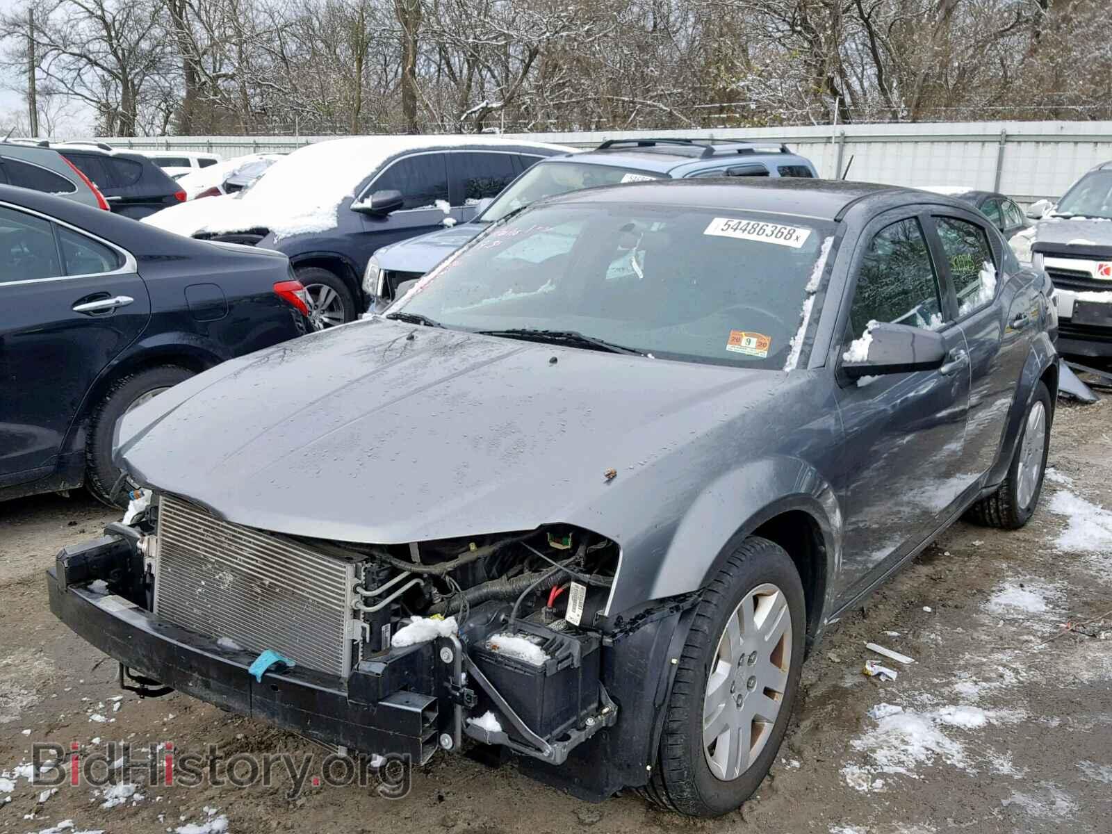 2011 DODGE AVENGER - VIN: 1B3BD4FB1BN605357 - Фото 2