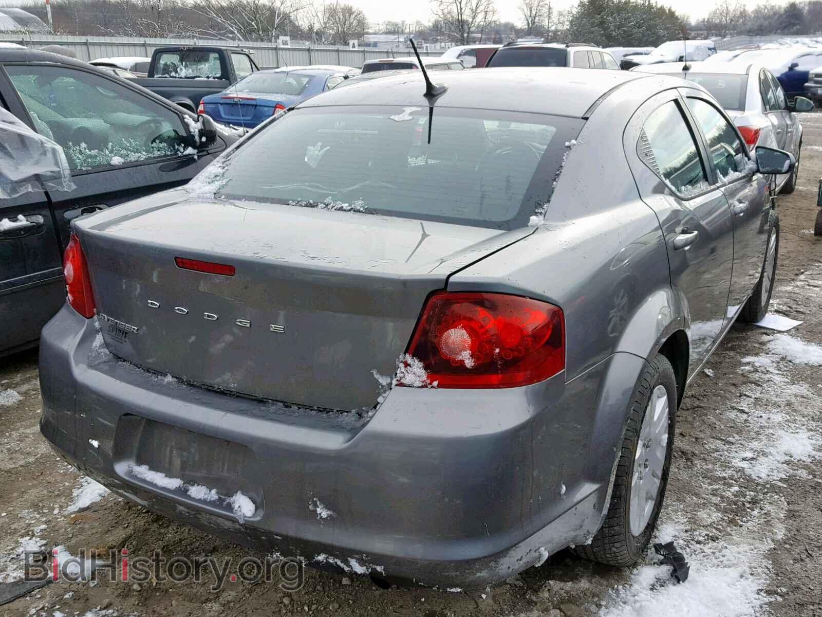 2011 DODGE AVENGER - VIN: 1B3BD4FB1BN605357 - Фото 4