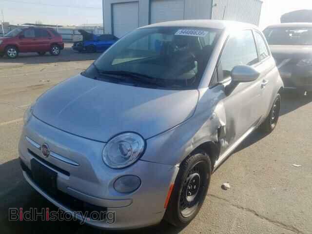 2012 FIAT 500 - VIN: 3C3CFFAR0CT385518 - Фото 2