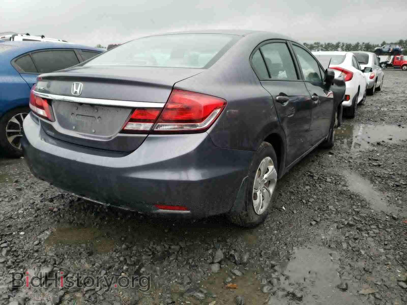 2014 HONDA CIVIC - VIN: 19XFB2F50EE036126 - Фото 4