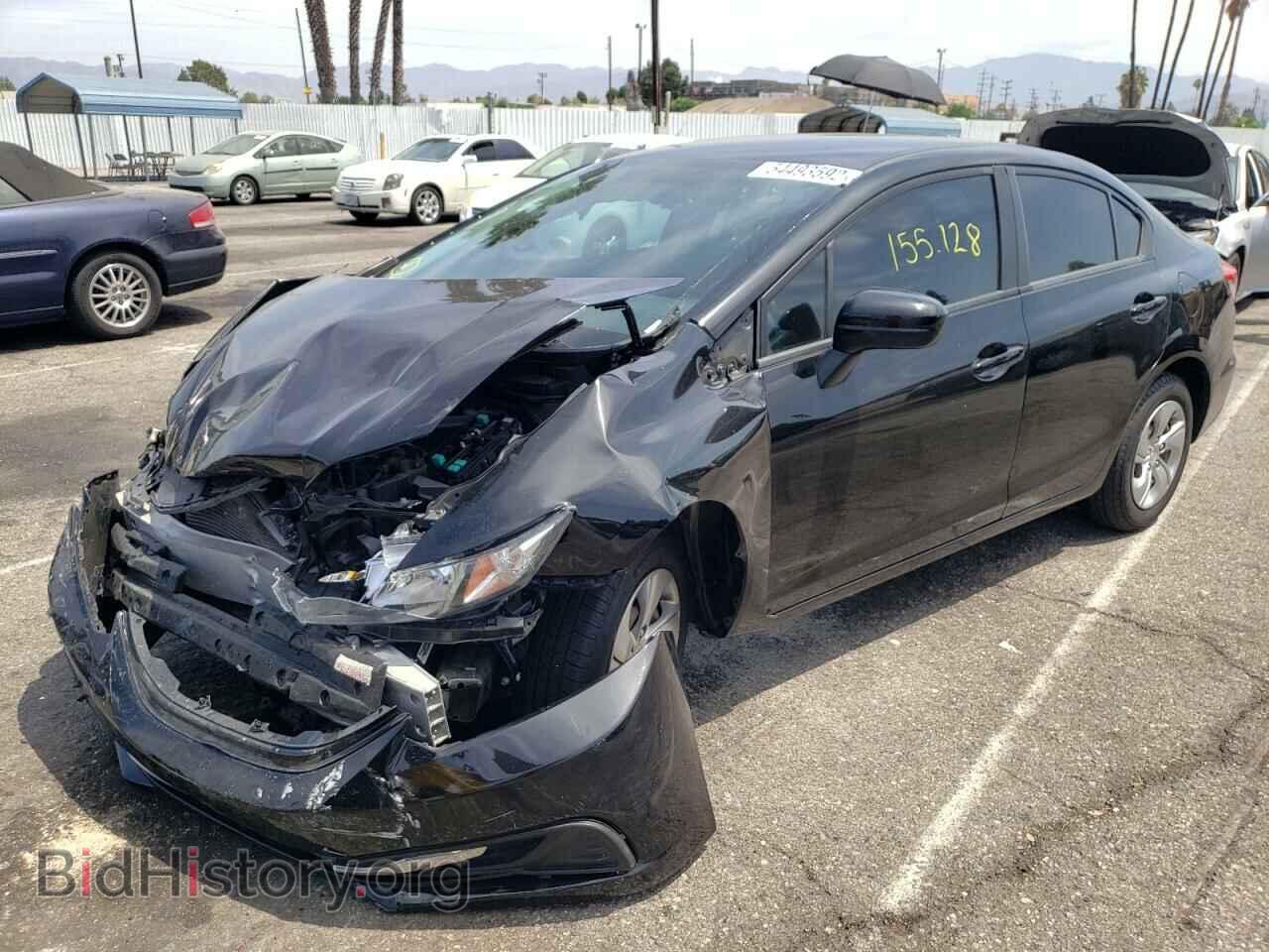 2014 HONDA CIVIC - VIN: 19XFB2F53EE259583 - Фото 2
