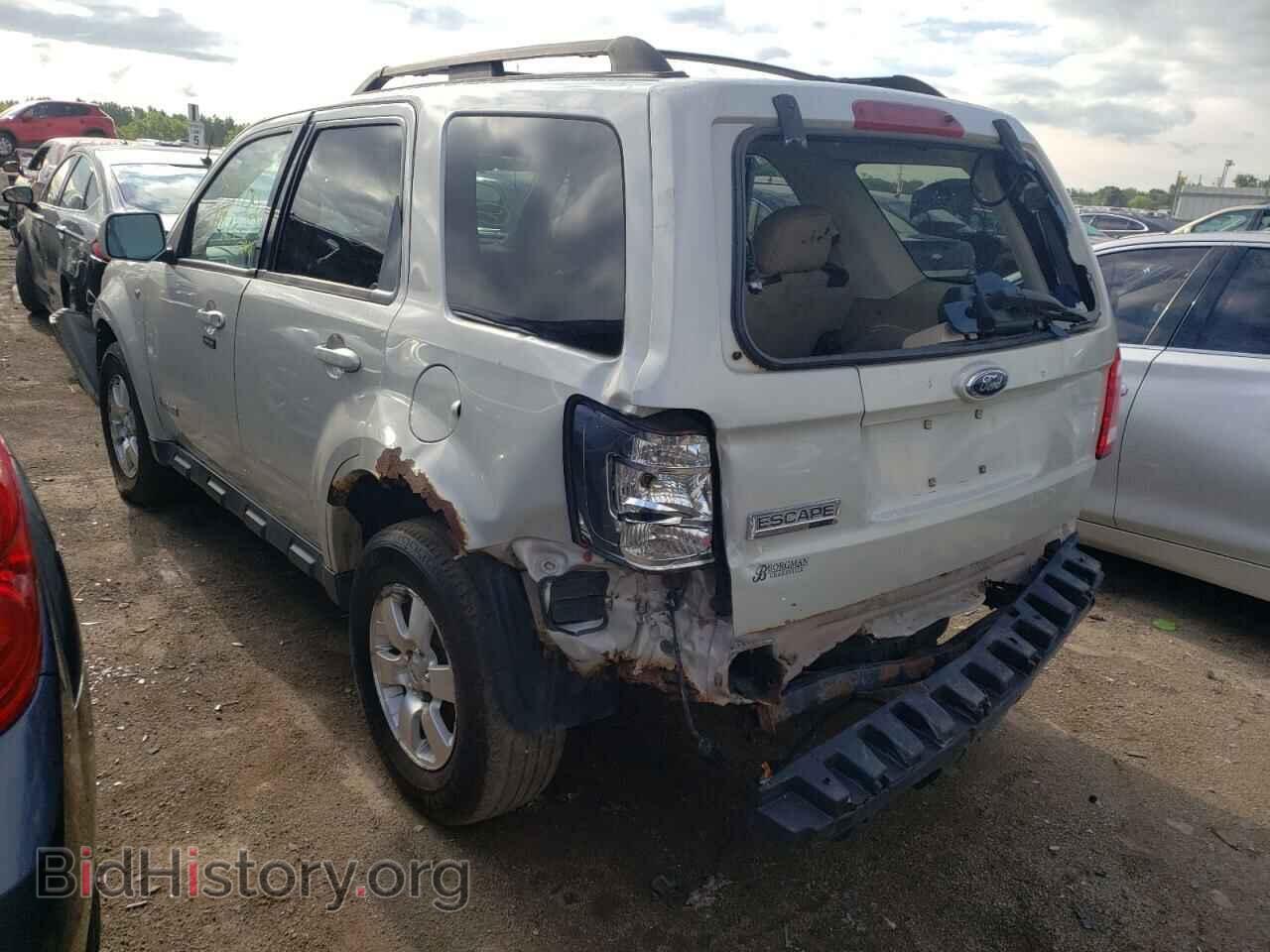 2008 FORD ESCAPE - VIN: 1FMCU04128KB84020 - Фото 3