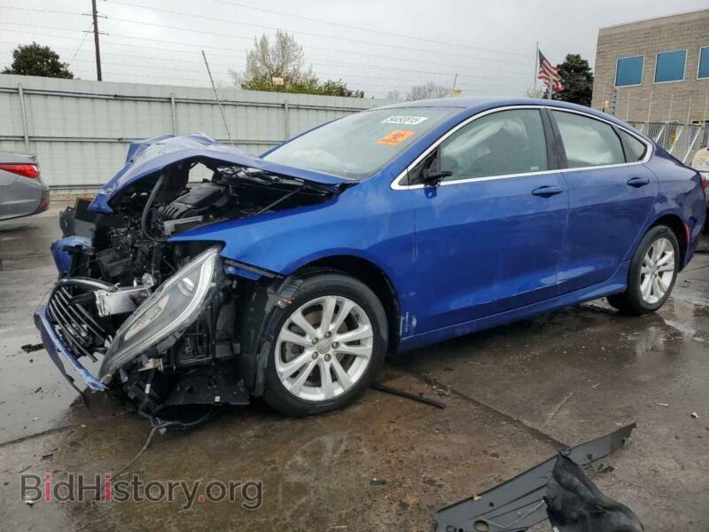 2016 Chrysler 200 Limited (VIN 1C3CCCAB0GN129072) — photo 1 of 13, Copart, damage: front end