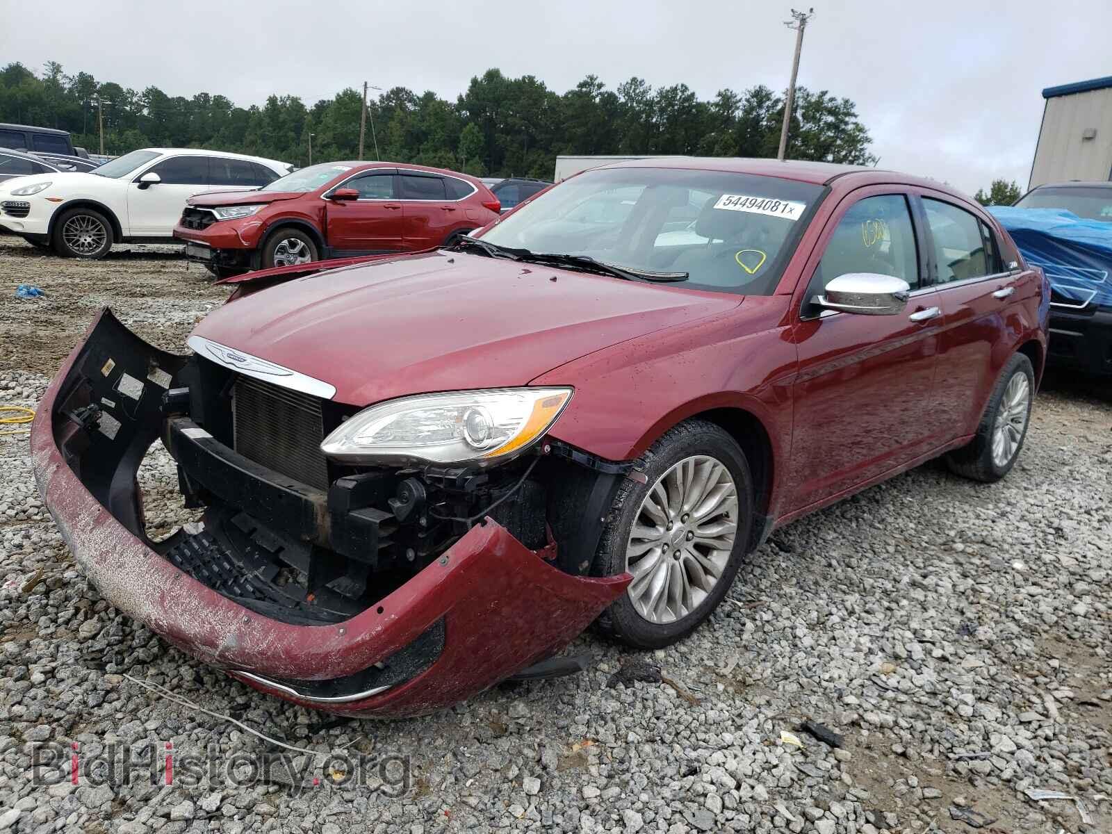 2012 CHRYSLER 200 - VIN: 1C3CCBCG0CN106615 - Фото 2