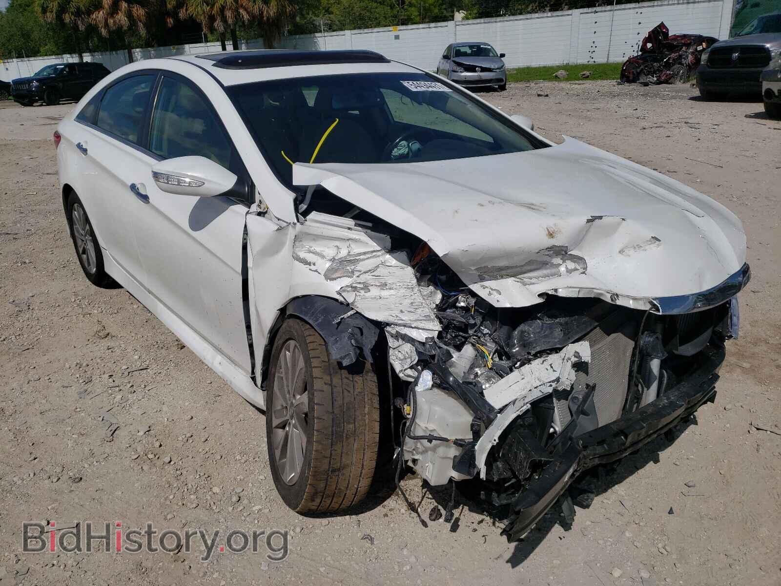 Photo 5NPEC4ABXEH922984 - HYUNDAI SONATA 2014