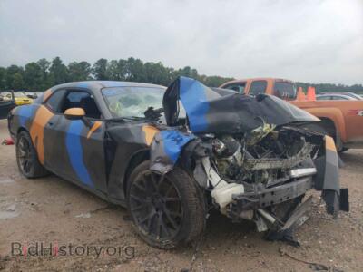 2014 Dodge CHALLENGER, черный — VIN 2C3CDYAG8EH253473, Copart