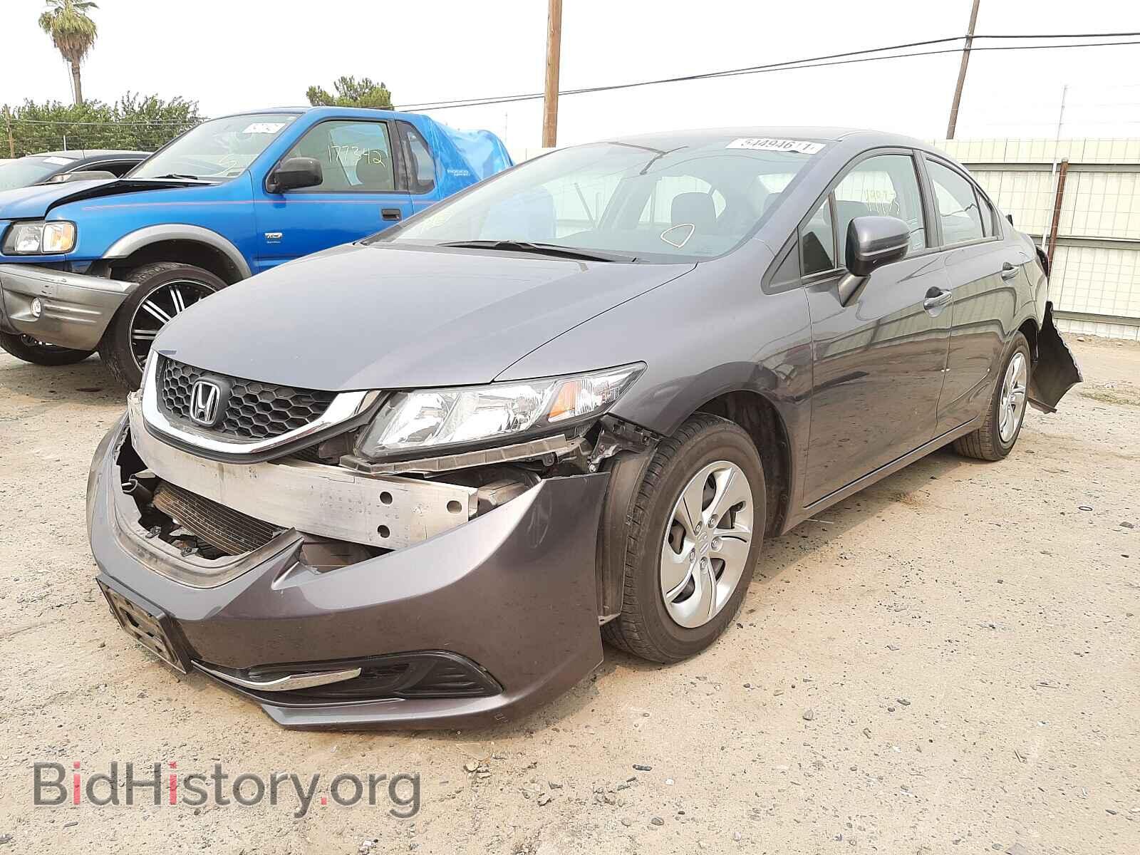 2015 HONDA CIVIC - VIN: 19XFB2F54FE281254 - Photo 2