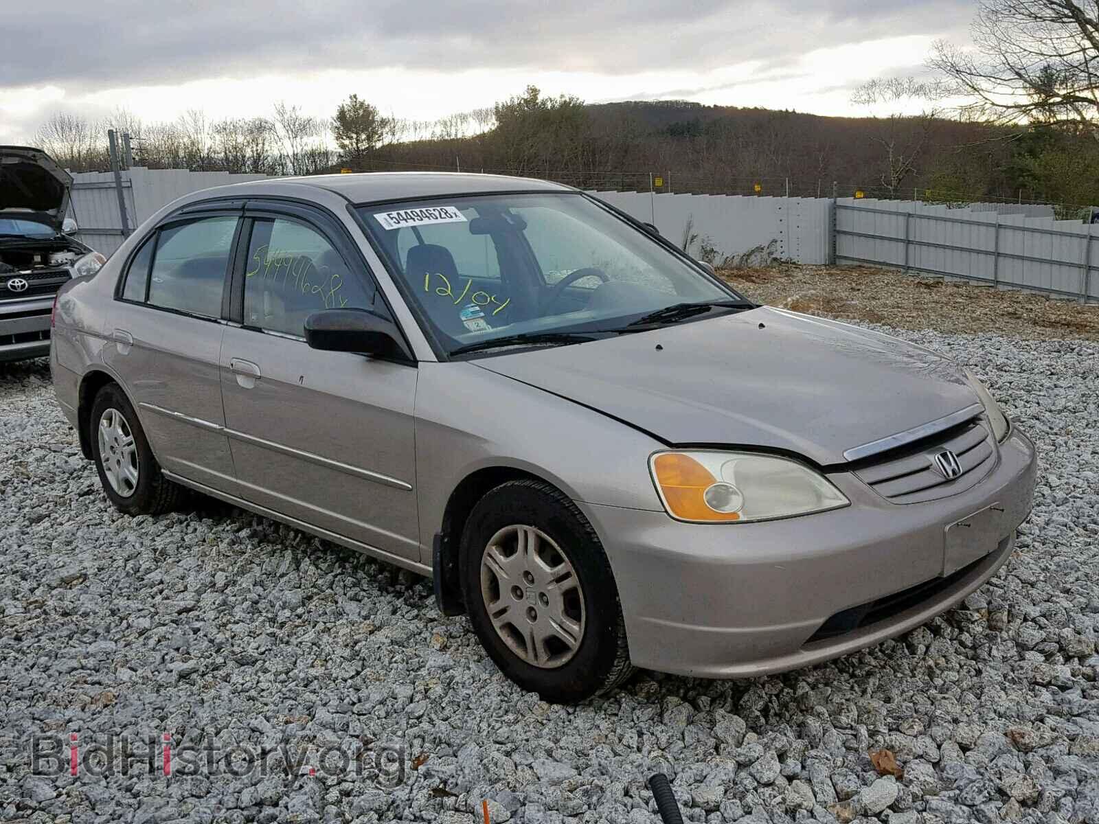 Photo 1HGES155X2L011858 - HONDA CIVIC LX 2002