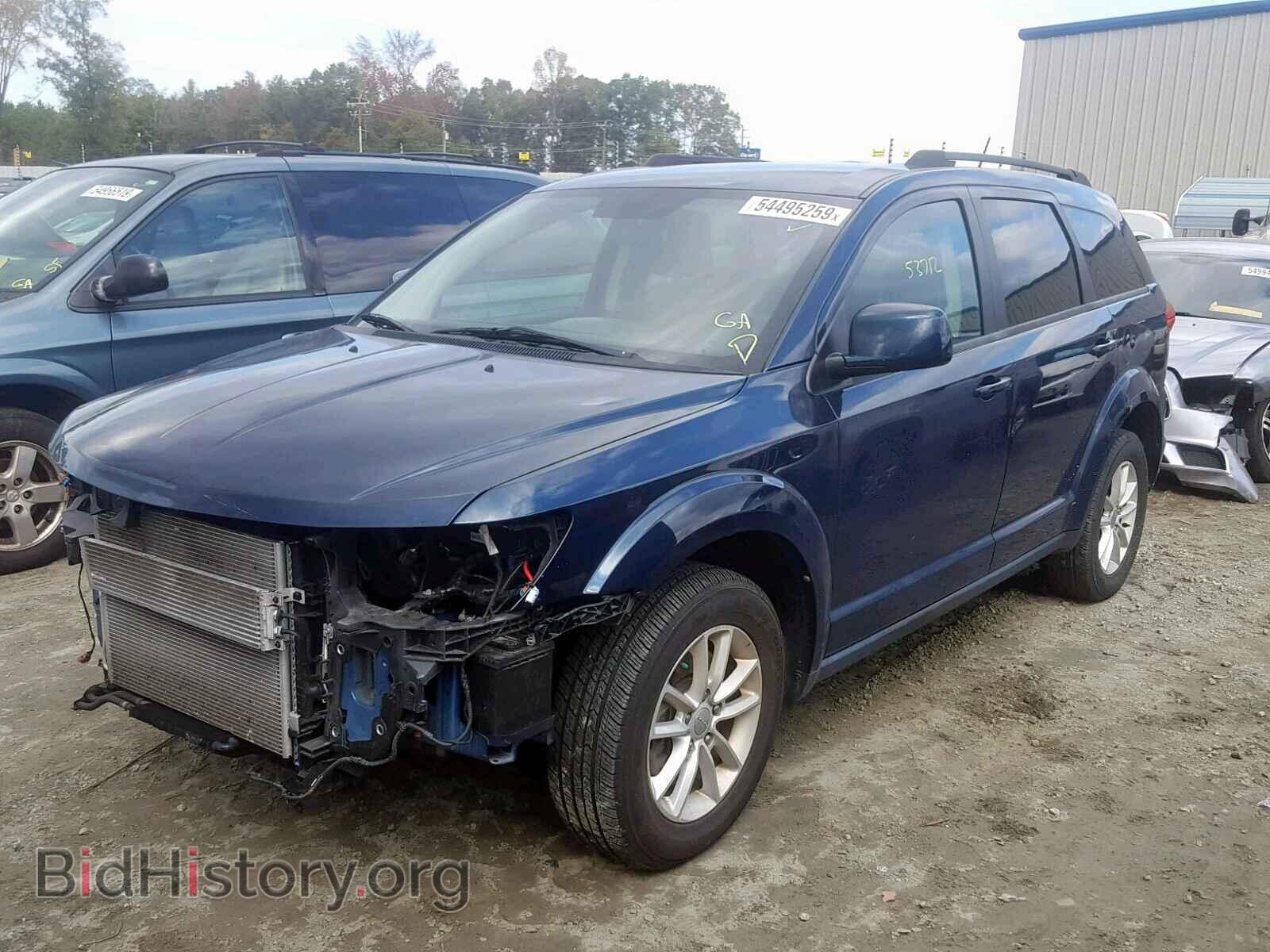 2014 DODGE JOURNEY SX - VIN: 3C4PDDBG7ET190801 - Фото 2