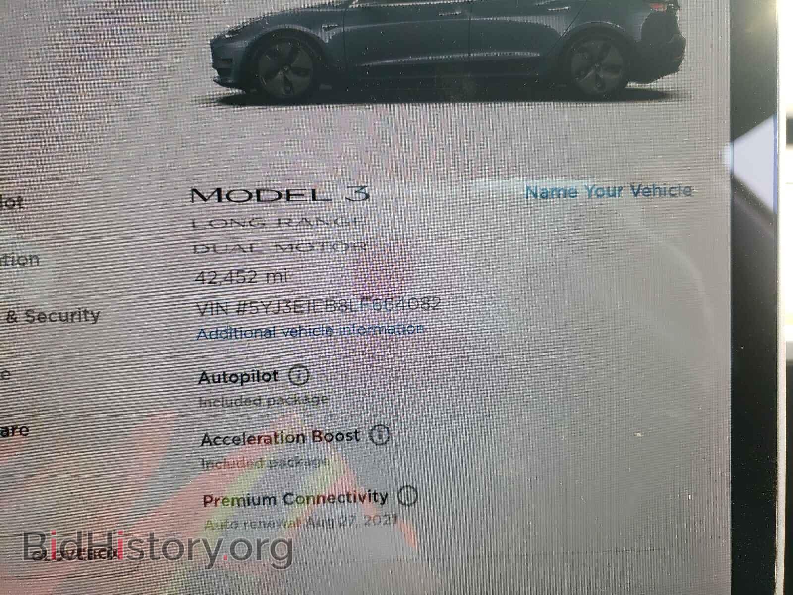 2020 TESLA MODEL 3 - VIN: 5YJ3E1EB8LF664082 - Photo 8