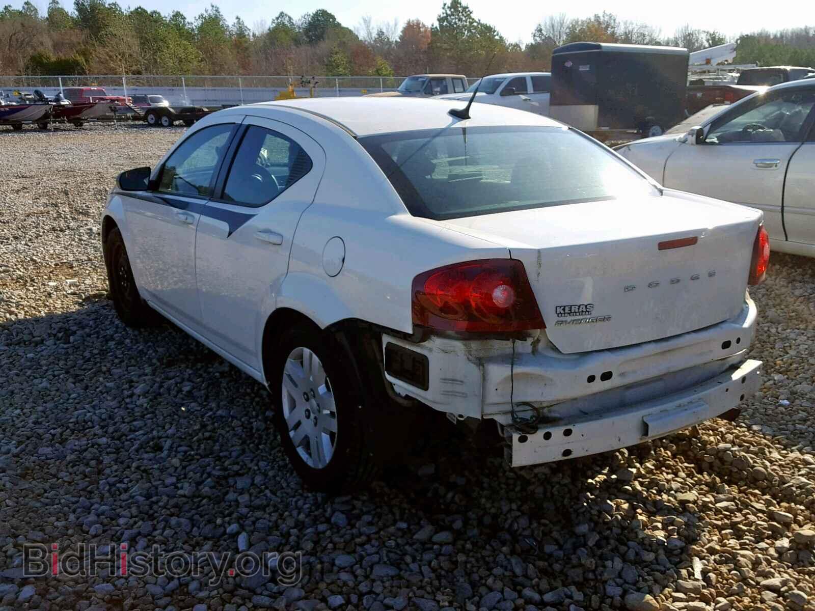 2011 DODGE AVENGER - VIN: 1B3BD4FB0BN517304 - Фото 3
