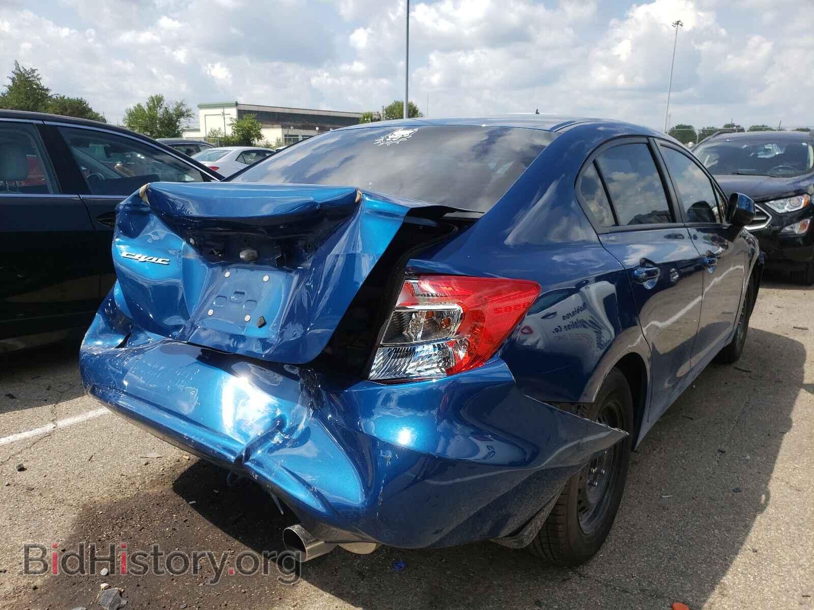 2012 HONDA CIVIC - VIN: 19XFB2F52CE066421 - Фото 4