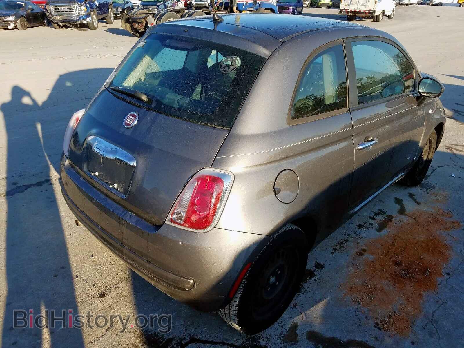 2012 FIAT 500 - VIN: 3C3CFFAR1CT114225 - Фото 4