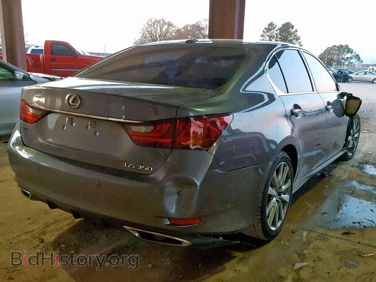 2013 LEXUS GS350 - VIN: JTHBE1BL0D5013913 - Фото 4